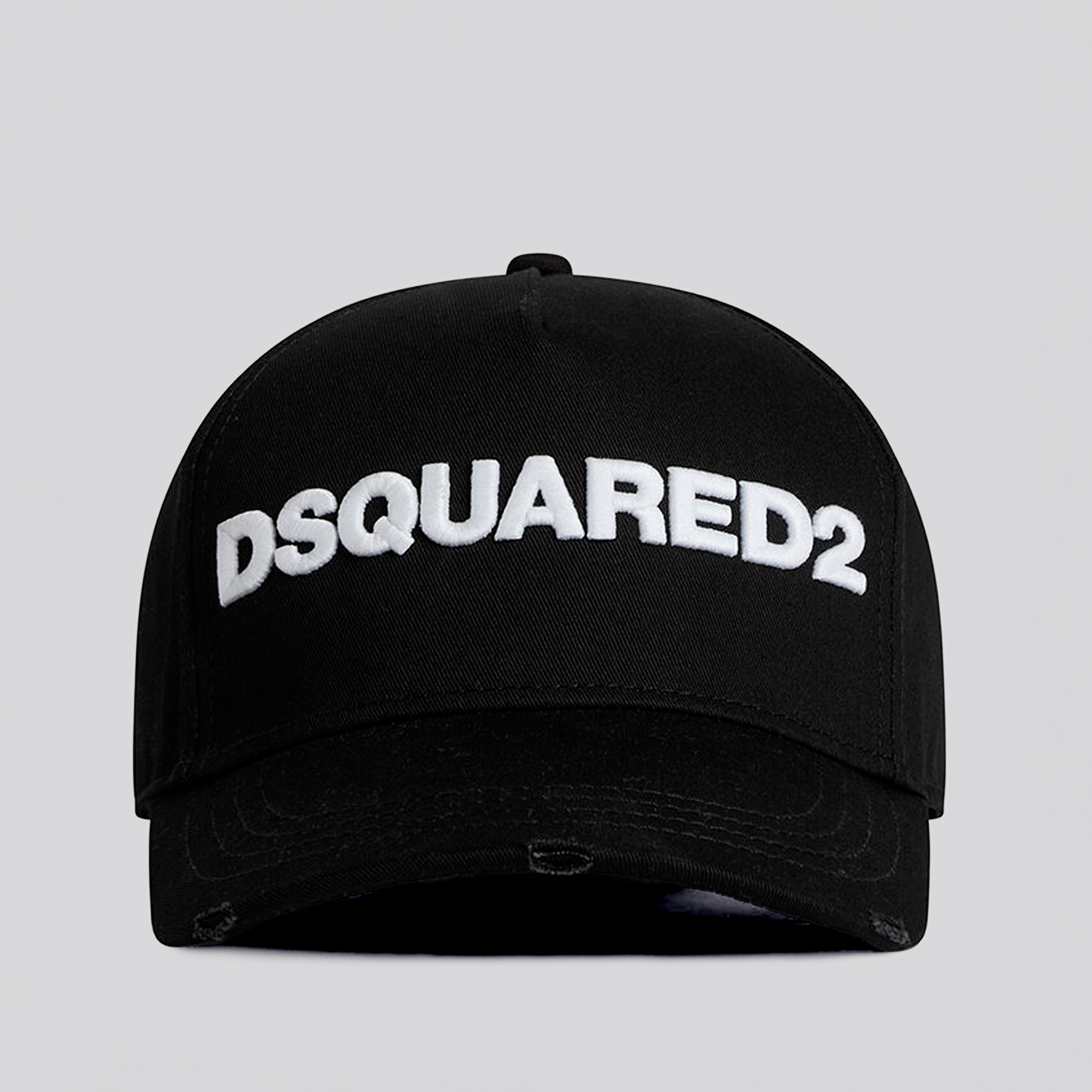 Gorra Negra Dsquared2 Logo