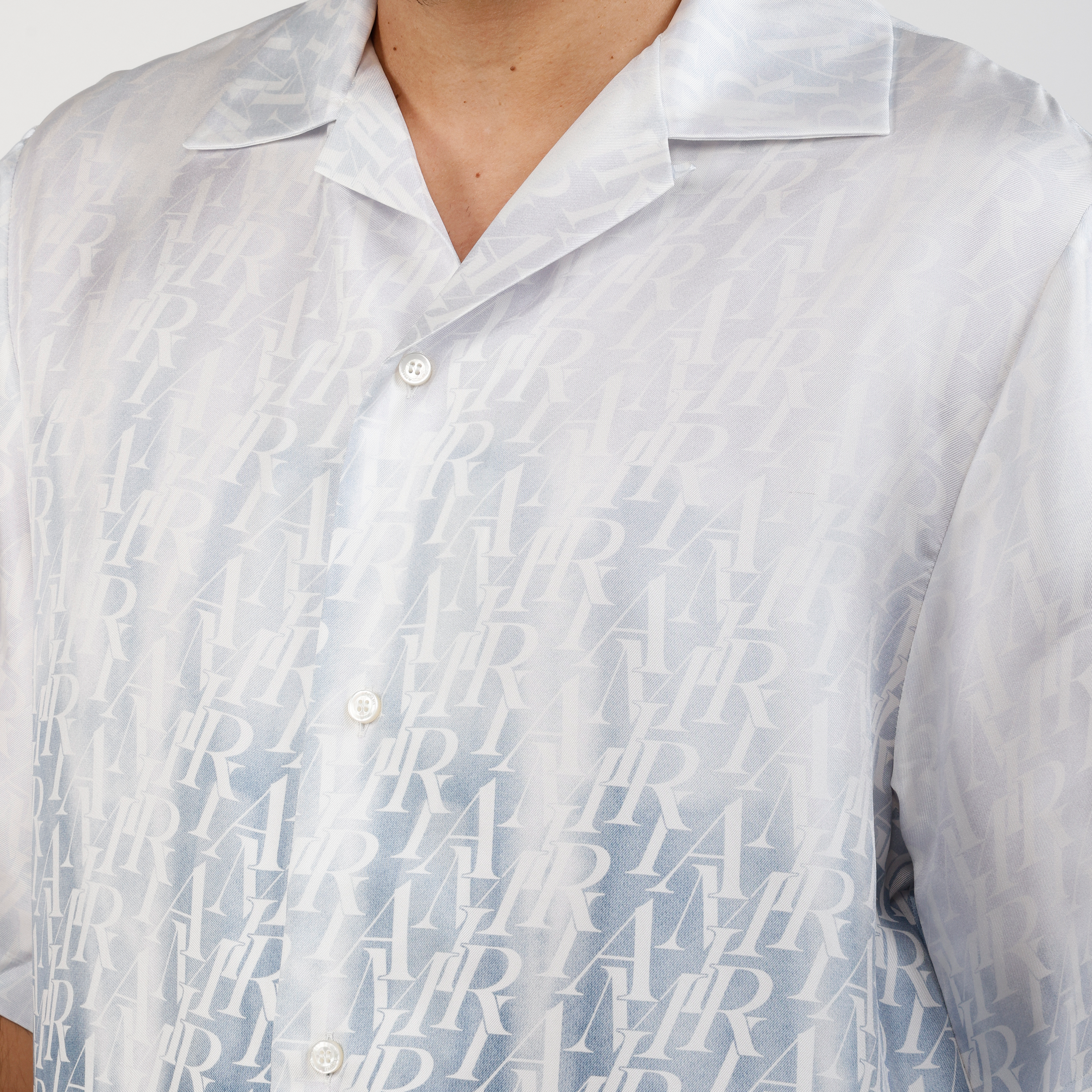 Camisa Celeste AMIRI Gradiant Amiri Repeat