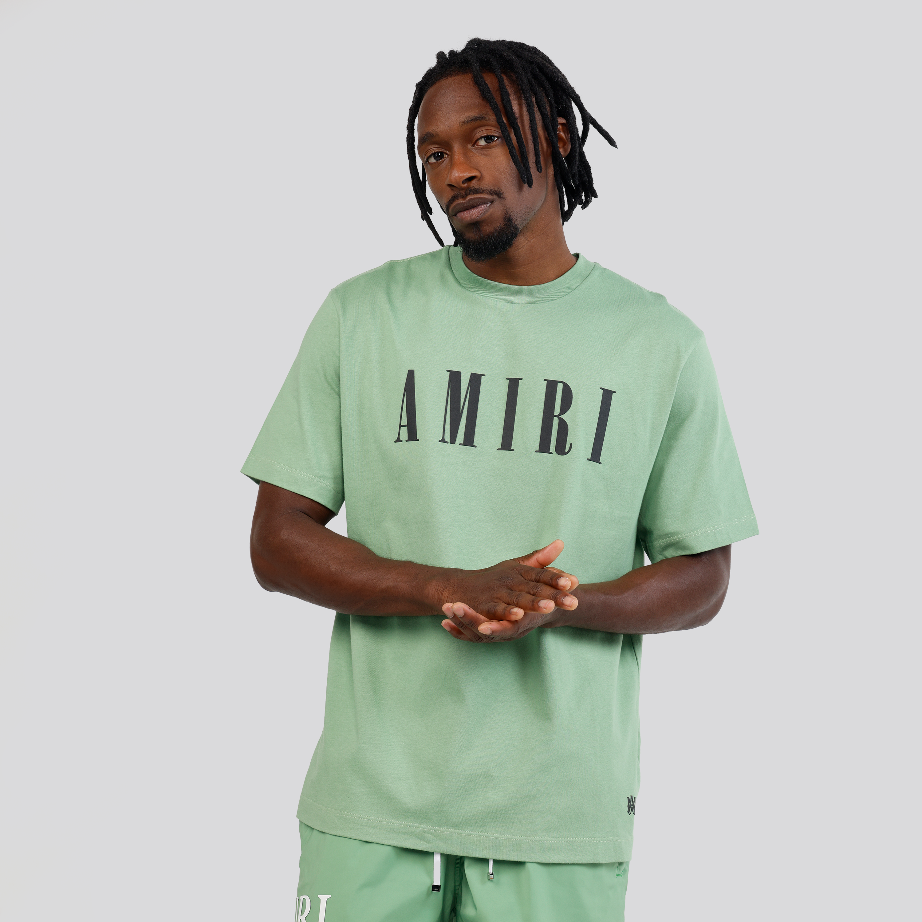 Camiseta Verde AMIRI Core Logo