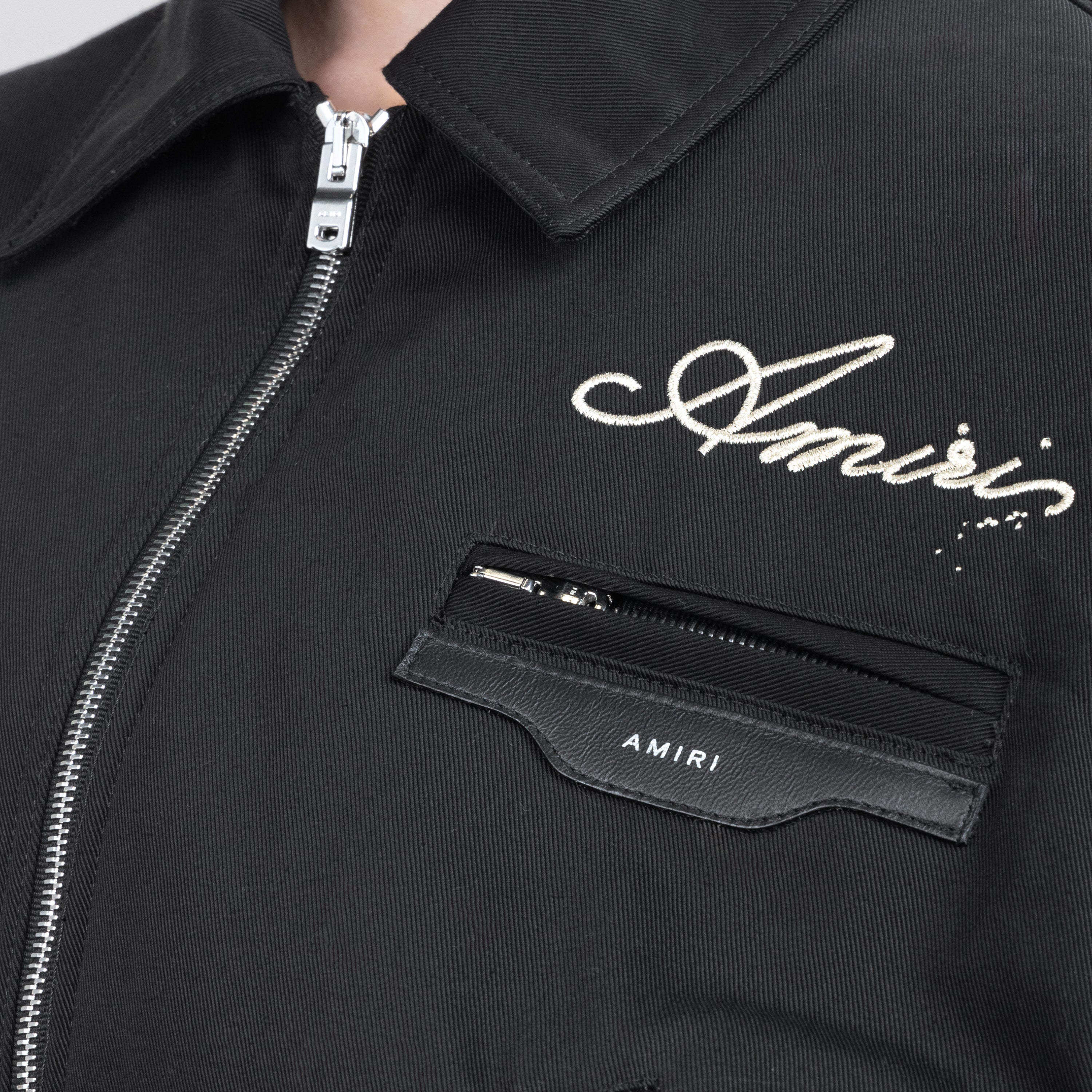 Chaqueta Negra AMIRI Champagne Workman