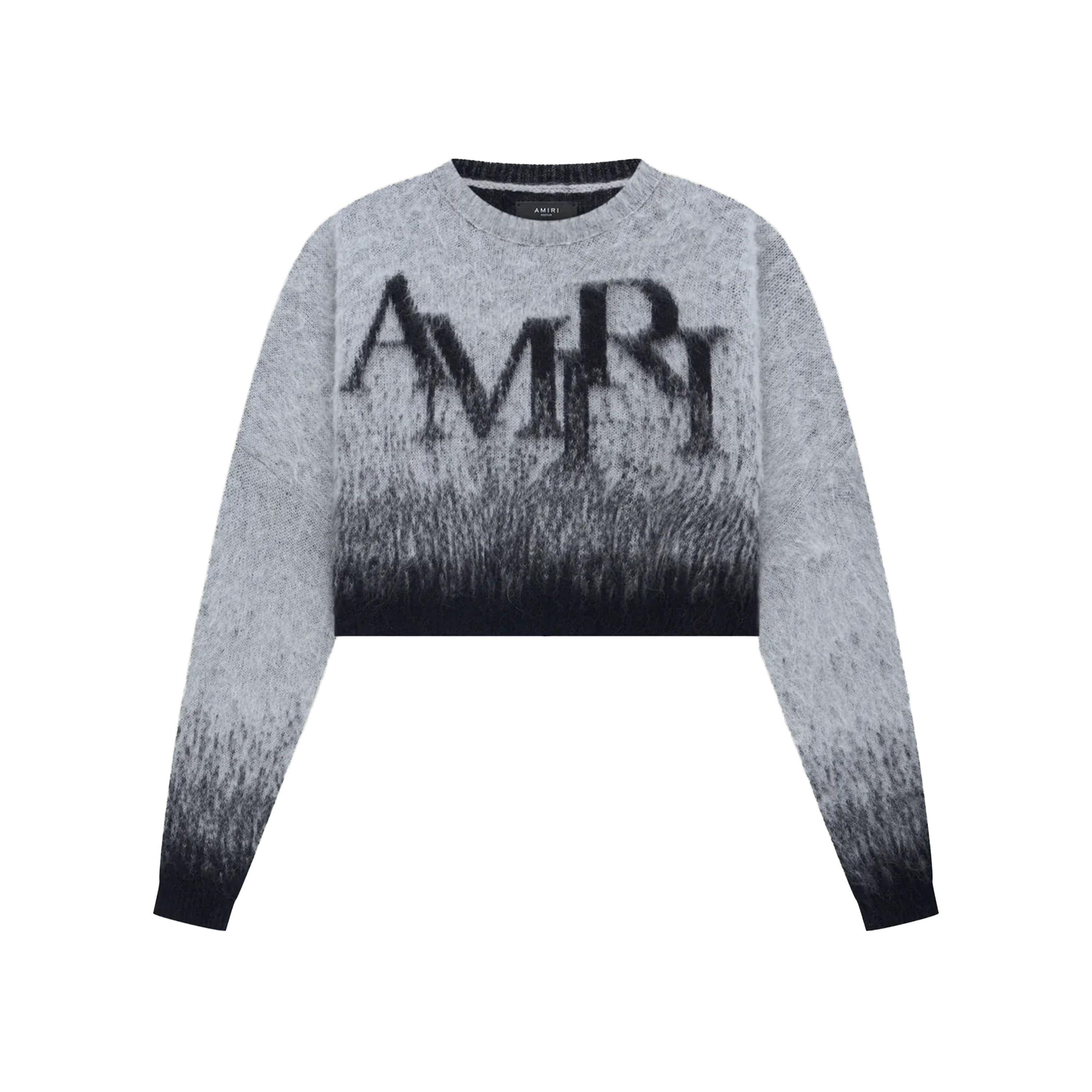 Suéter Gris AMIRI Staggered Ombre