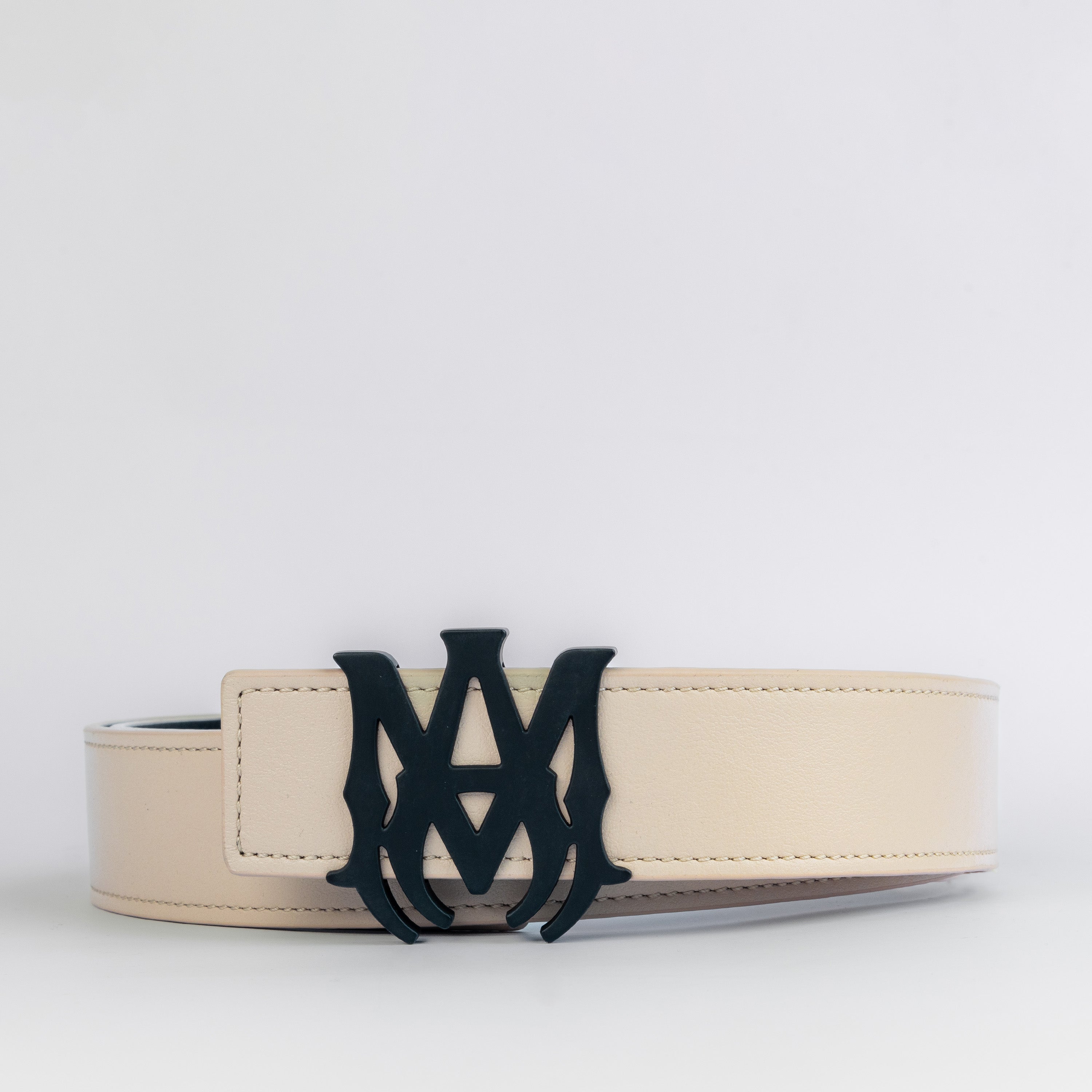Cinturón Negro AMIRI 4 Cm Reversible