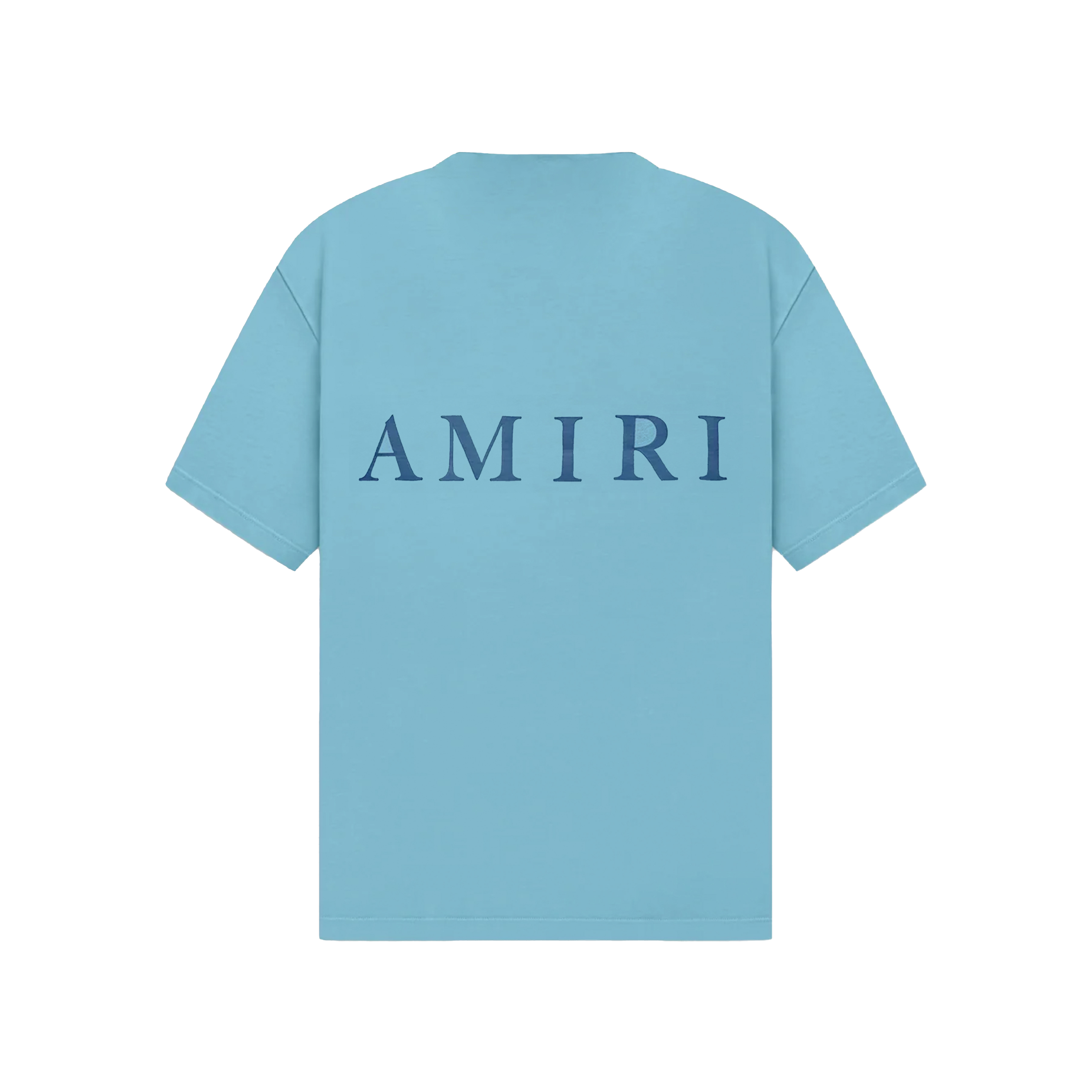 Camiseta Celeste AMIRI MA Logo