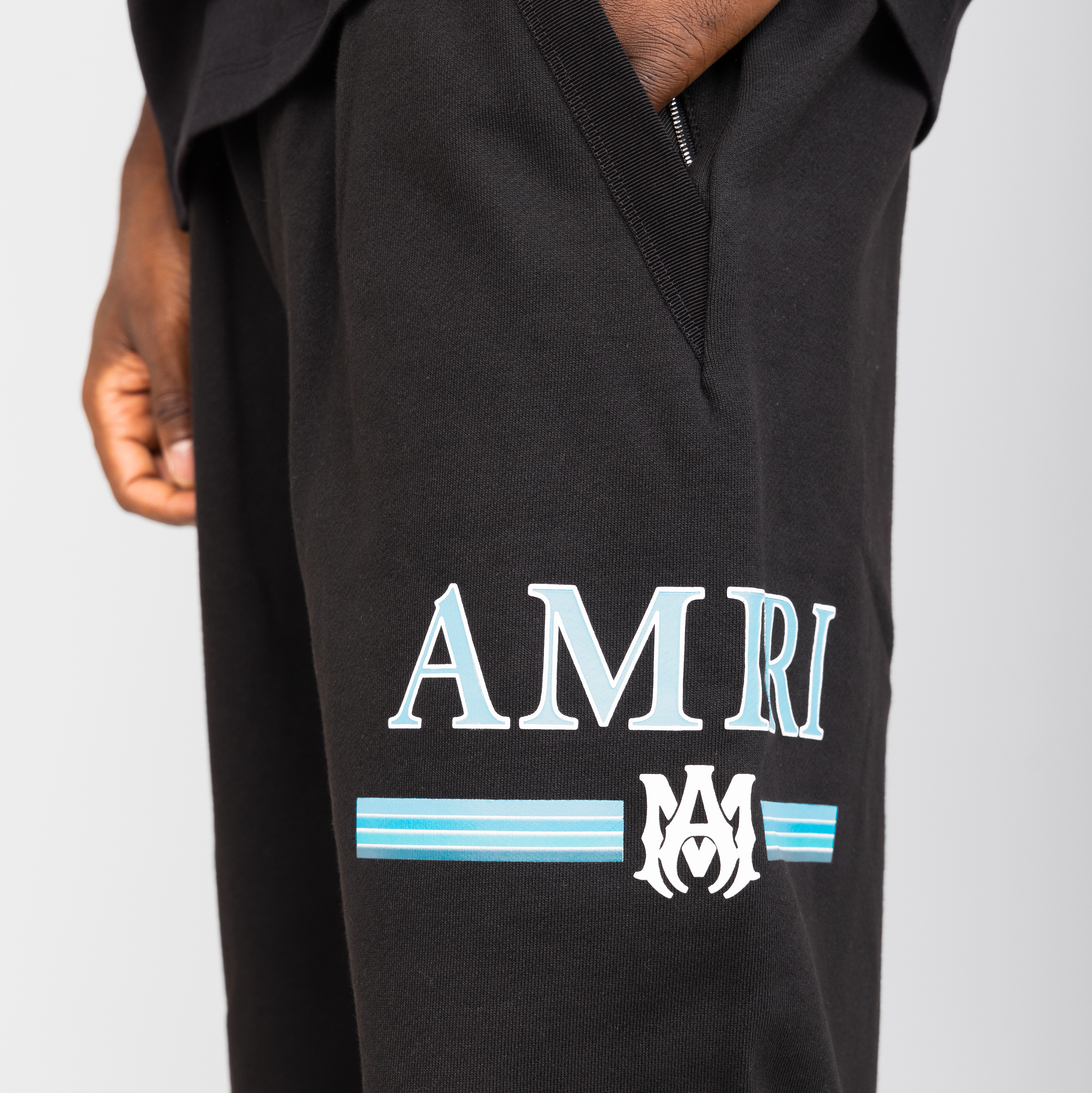 Sudadera Negra AMIRI MA Bar