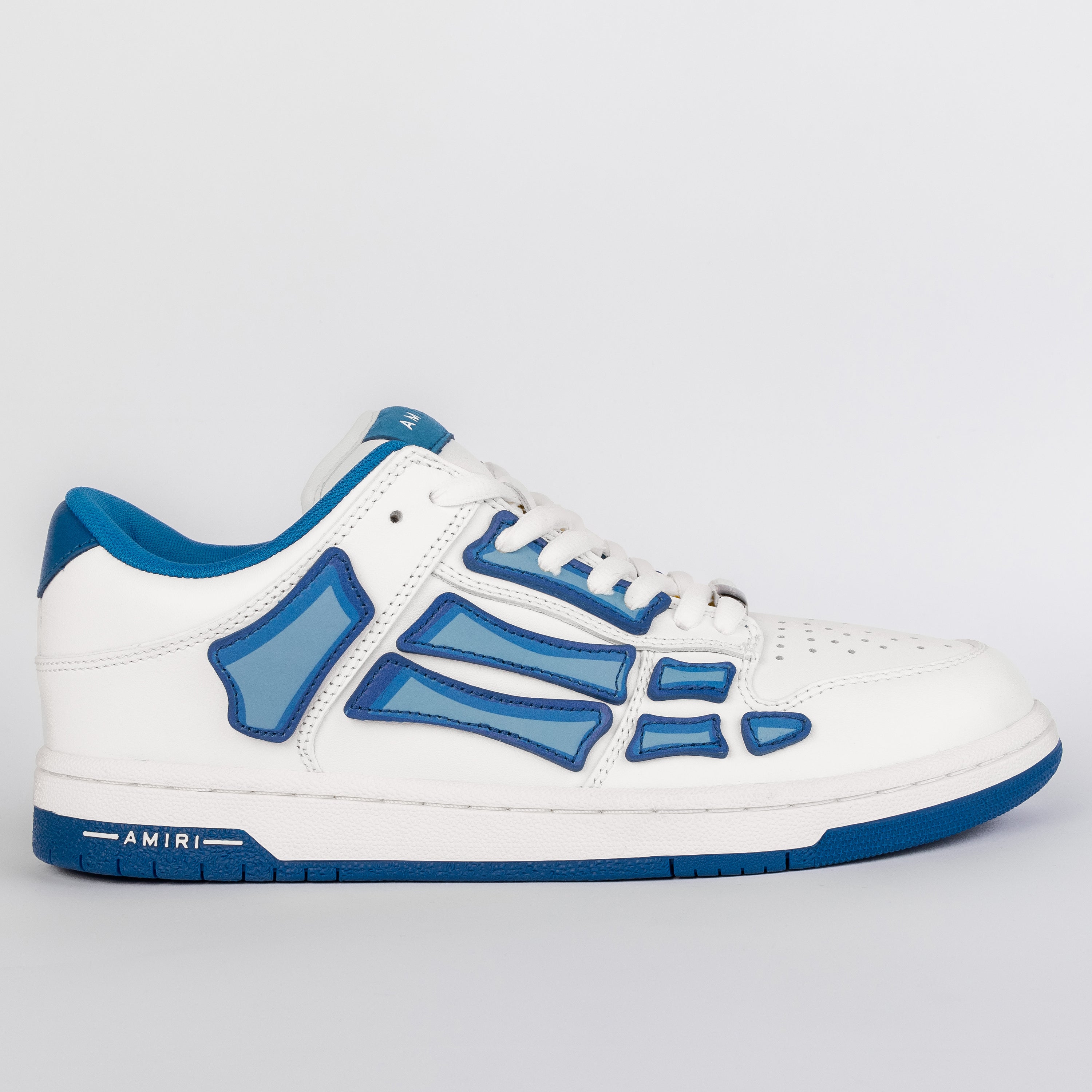 Sneakers Blancos AMIRI Azules Chunky Skeltop Low