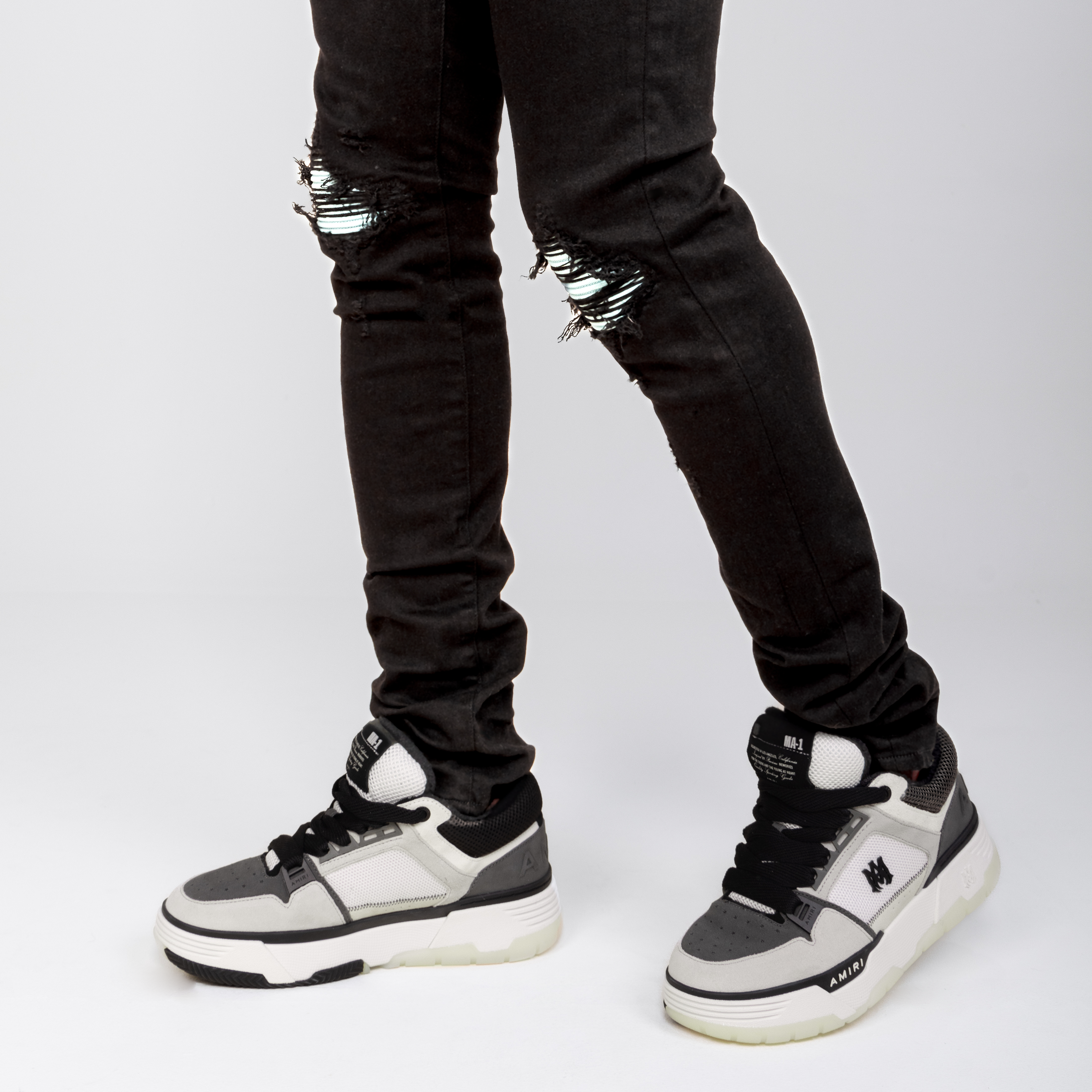 Jeans Negro AMIRI MX1 Suede