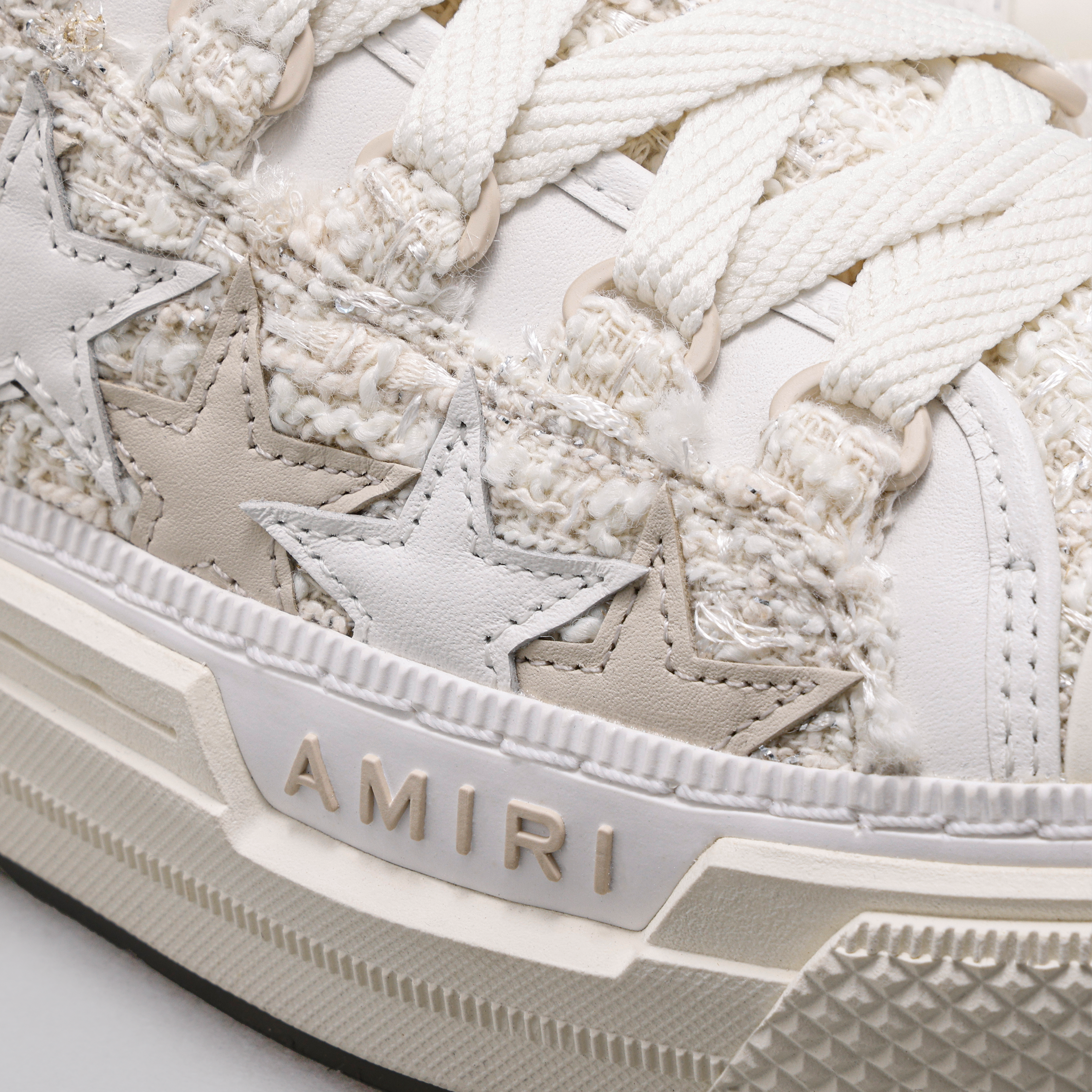 Sneakers Beige AMIRI Stars Court Low