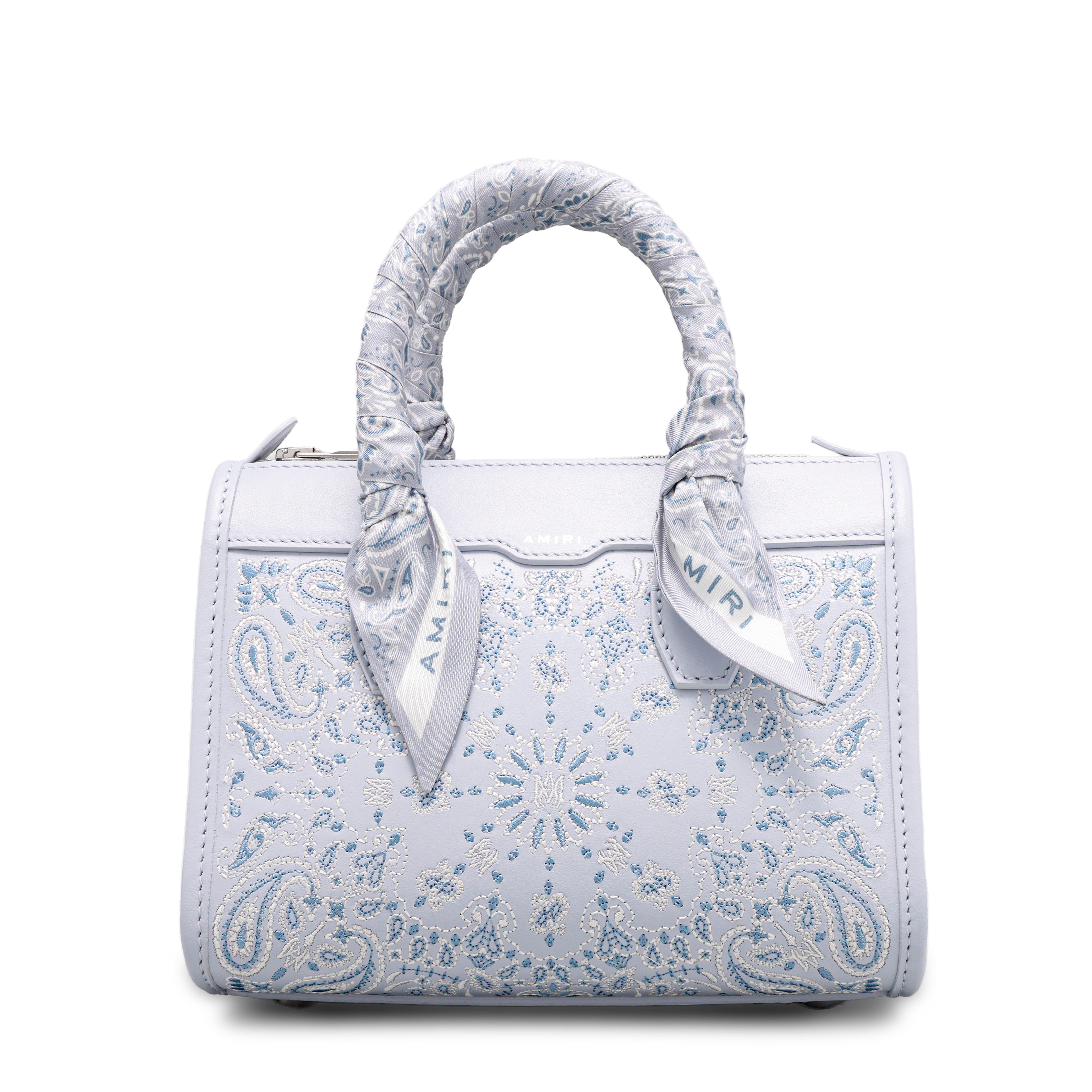 Cartera Celeste AMIRI Bandana Micro Triangle