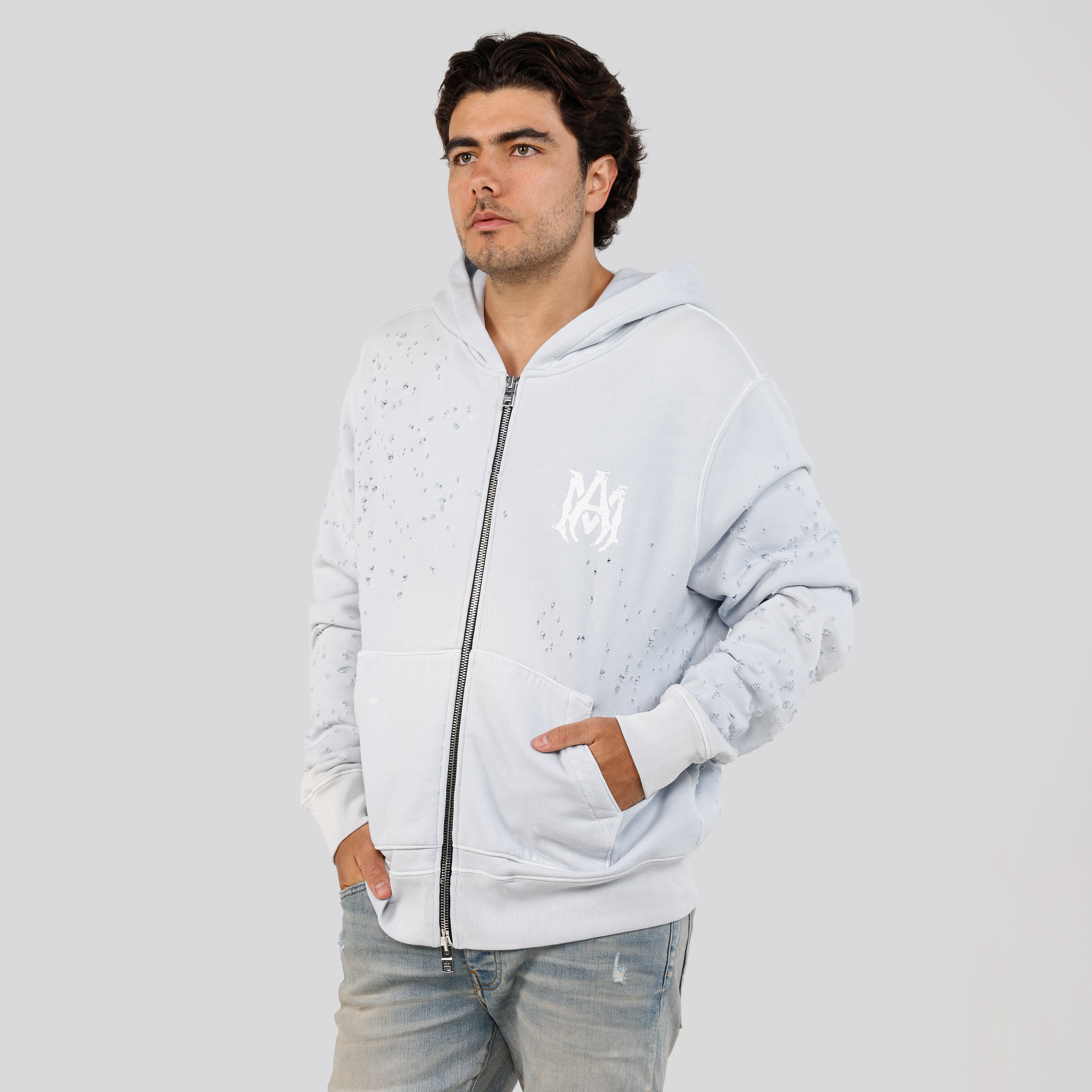 Chaqueta Celeste AMIRI Washed MA Shotgun