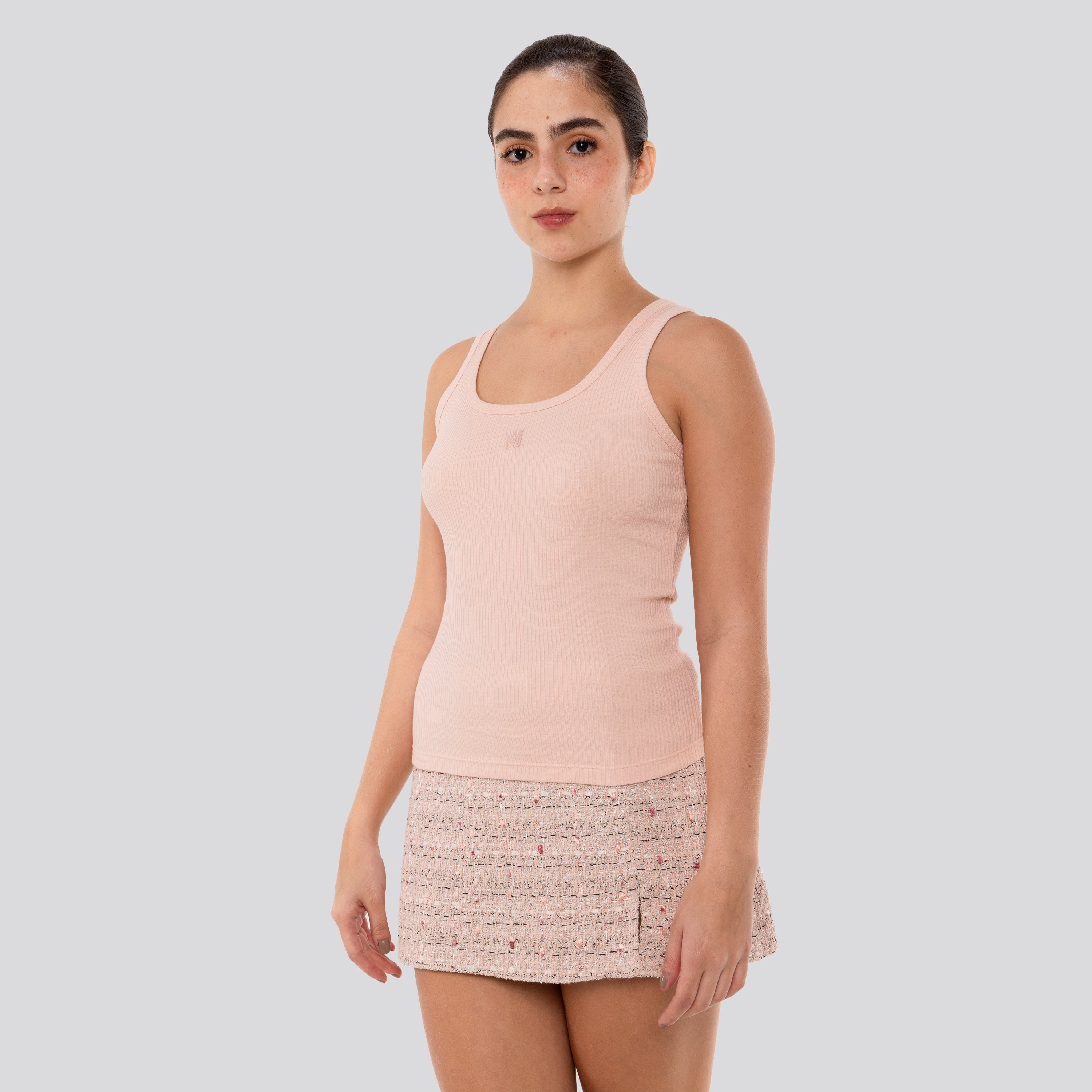 Top Rosado AMIRI MA Embroidery
