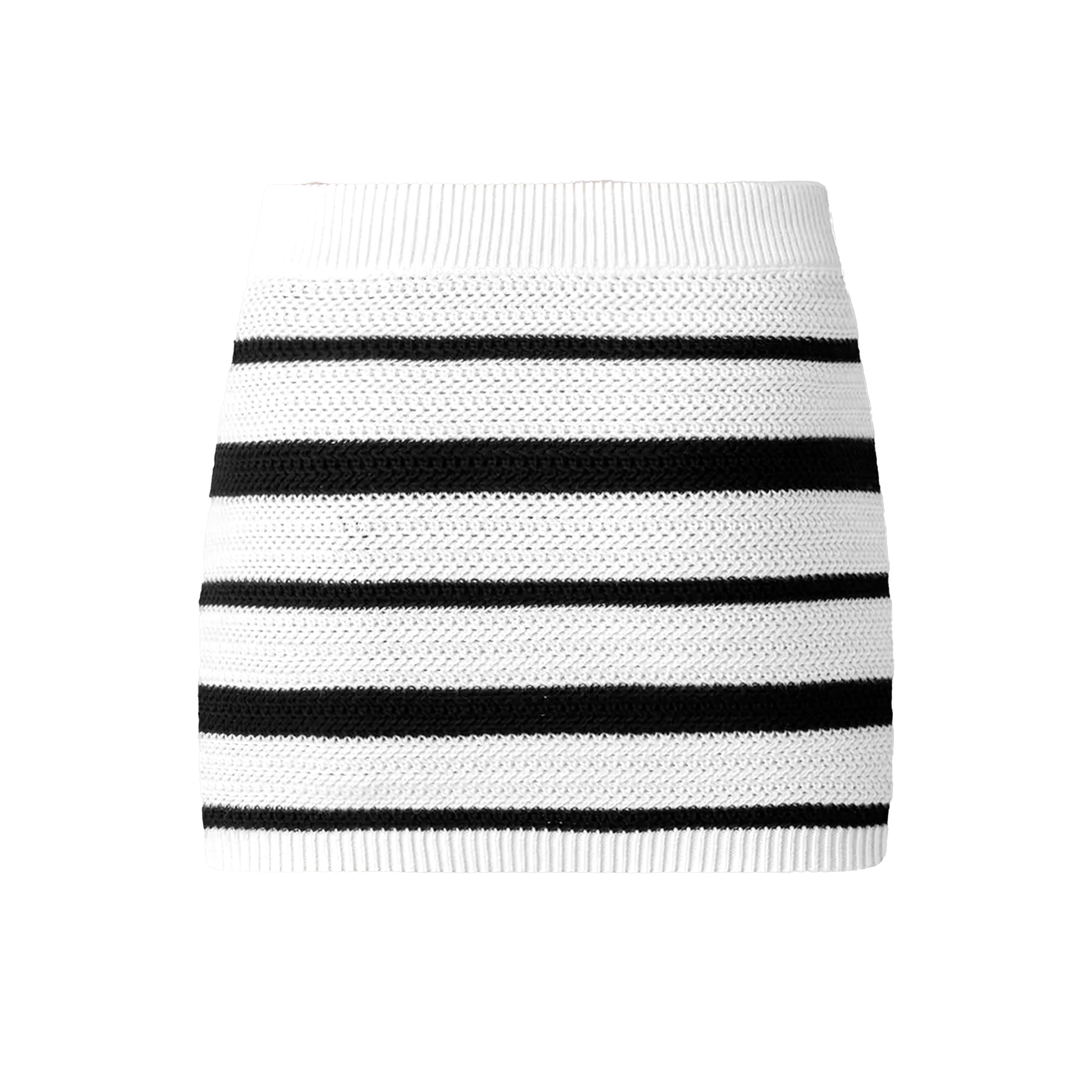 Falda Blanca AMIRI MA Striped