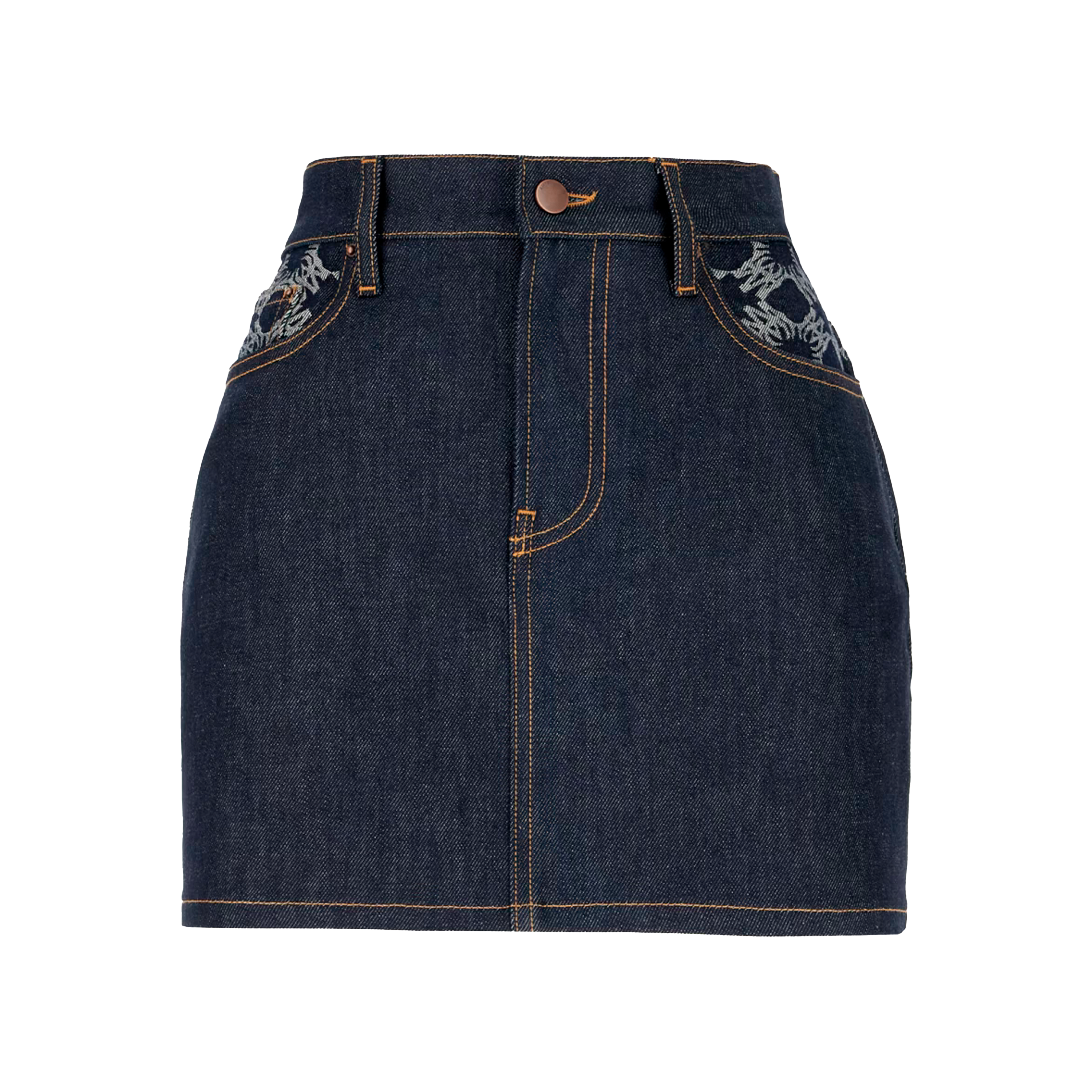 Falda Denim AMIRI MA Quad Mini
