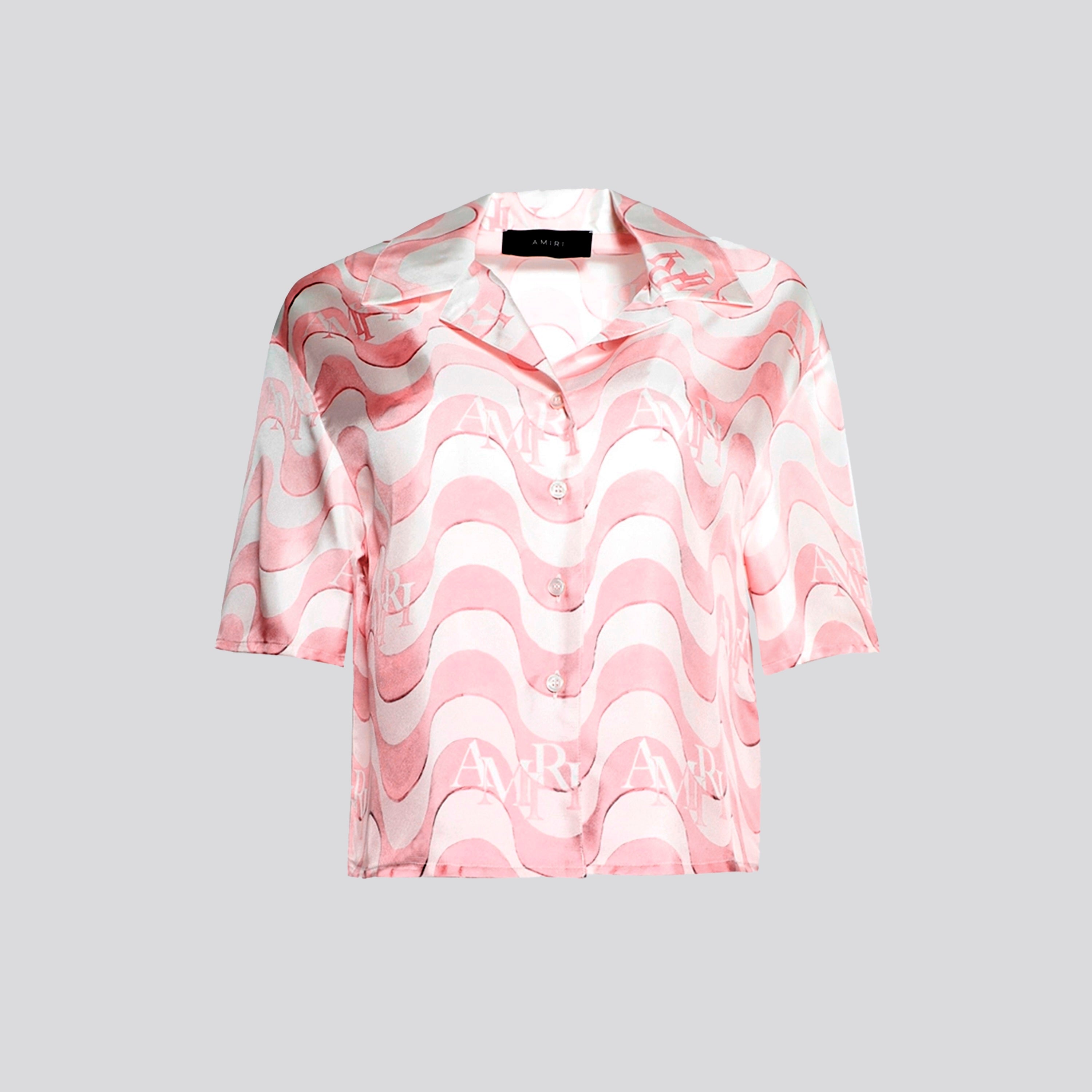 Camisa Rosada AMIRI Staggered Wave