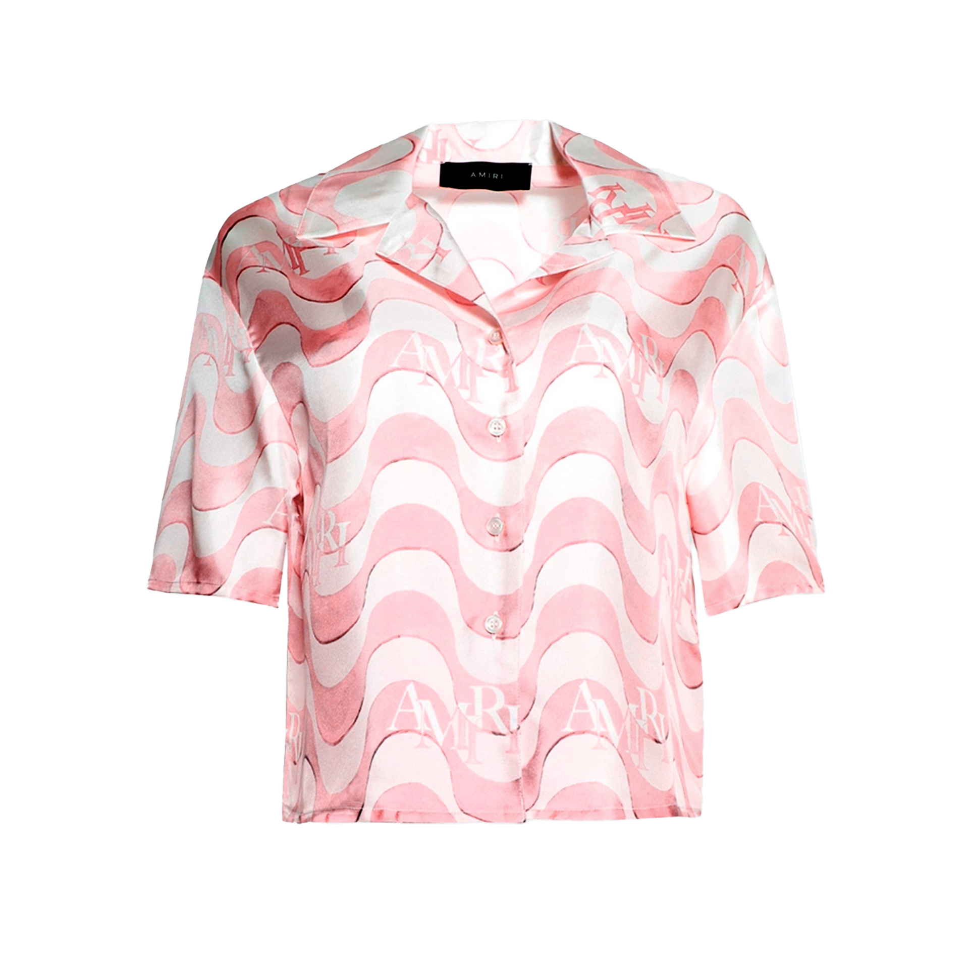 Camisa Rosada AMIRI Staggered Wave