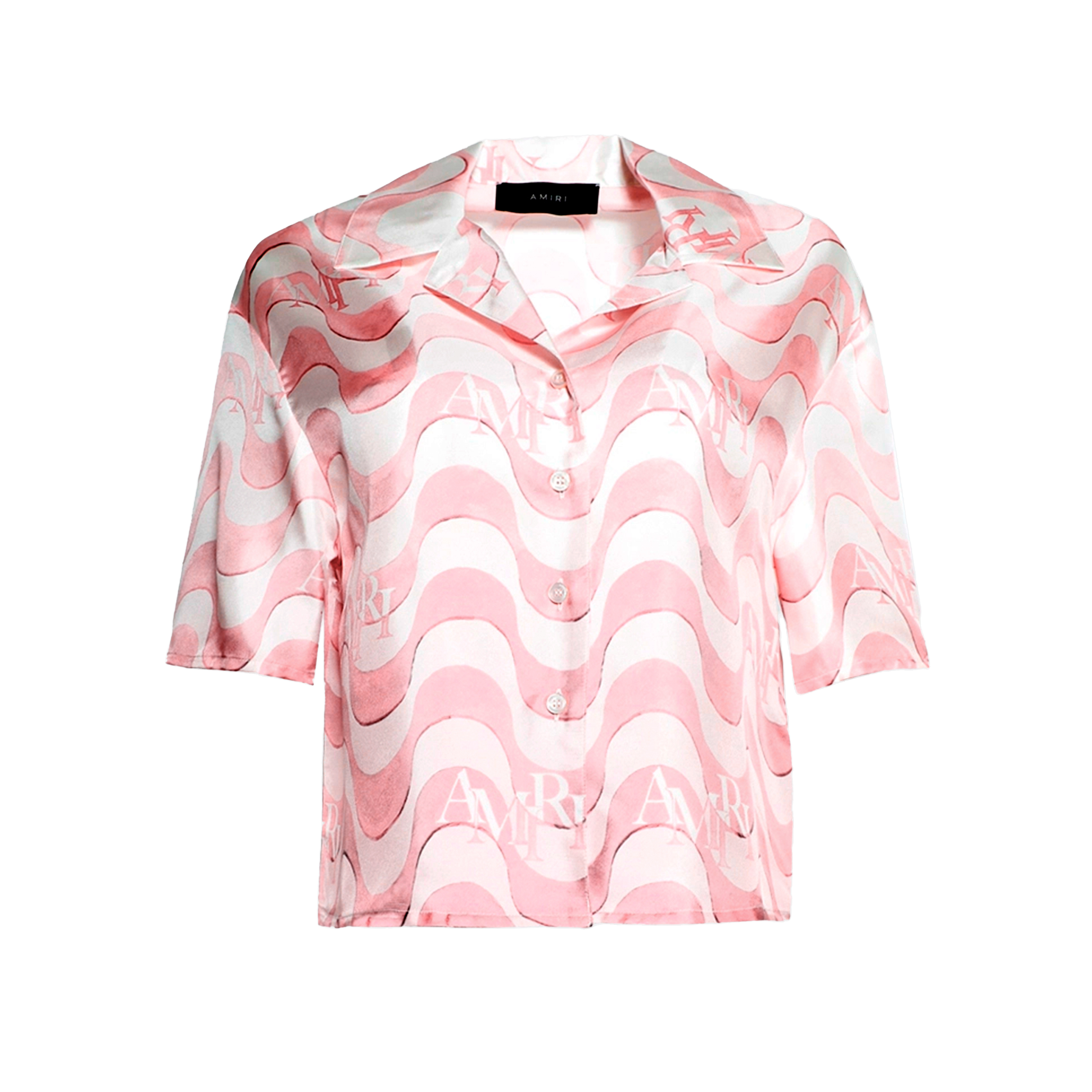 Camisa Rosada AMIRI Staggered Wave