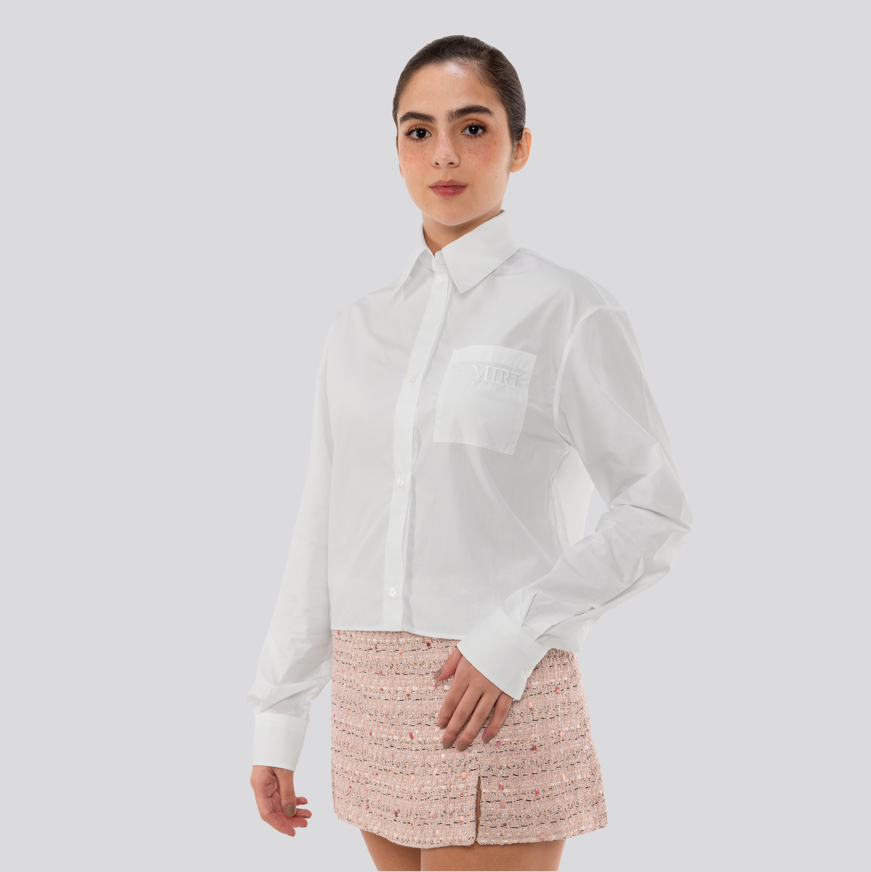 Camisa Beige AMIRI Poplin