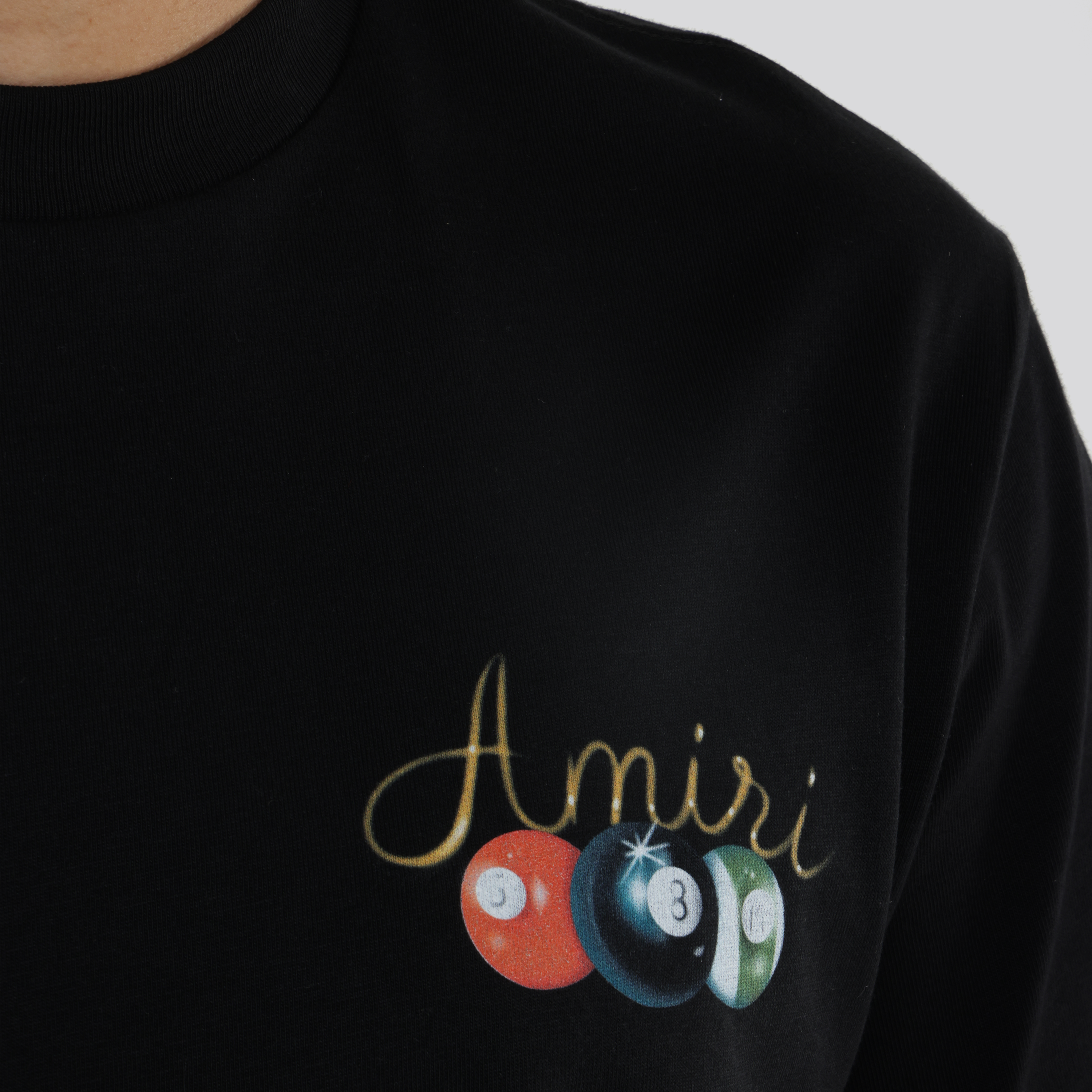 Camiseta Negra AMIRI Pool Cue