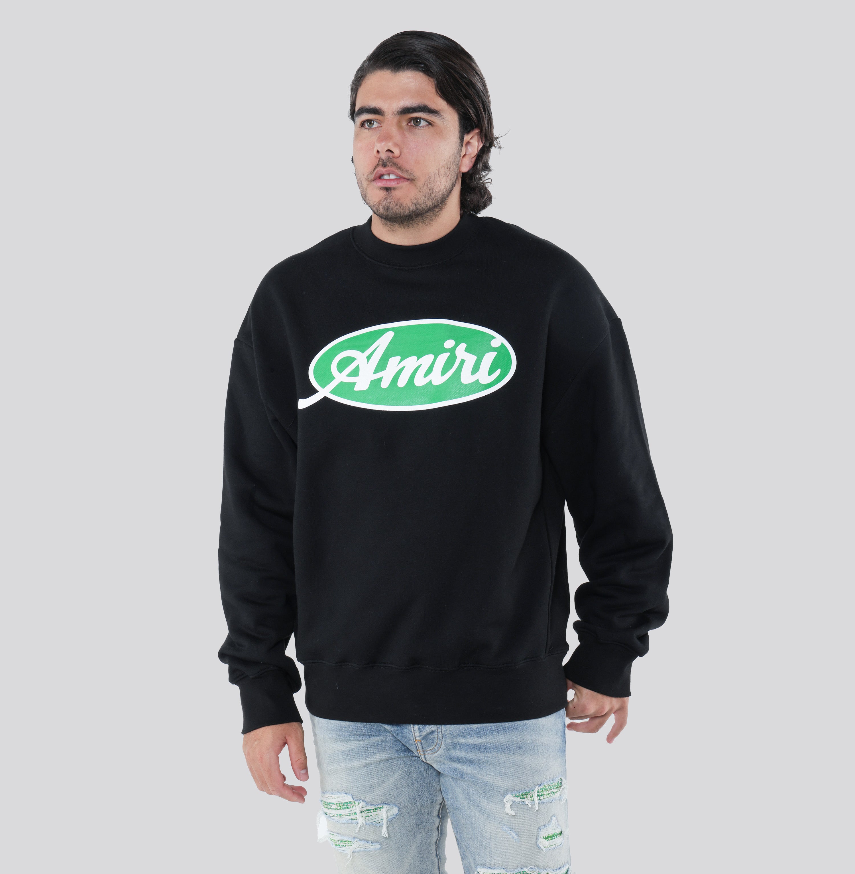 Buzo Negro AMIRI Oval Oversized