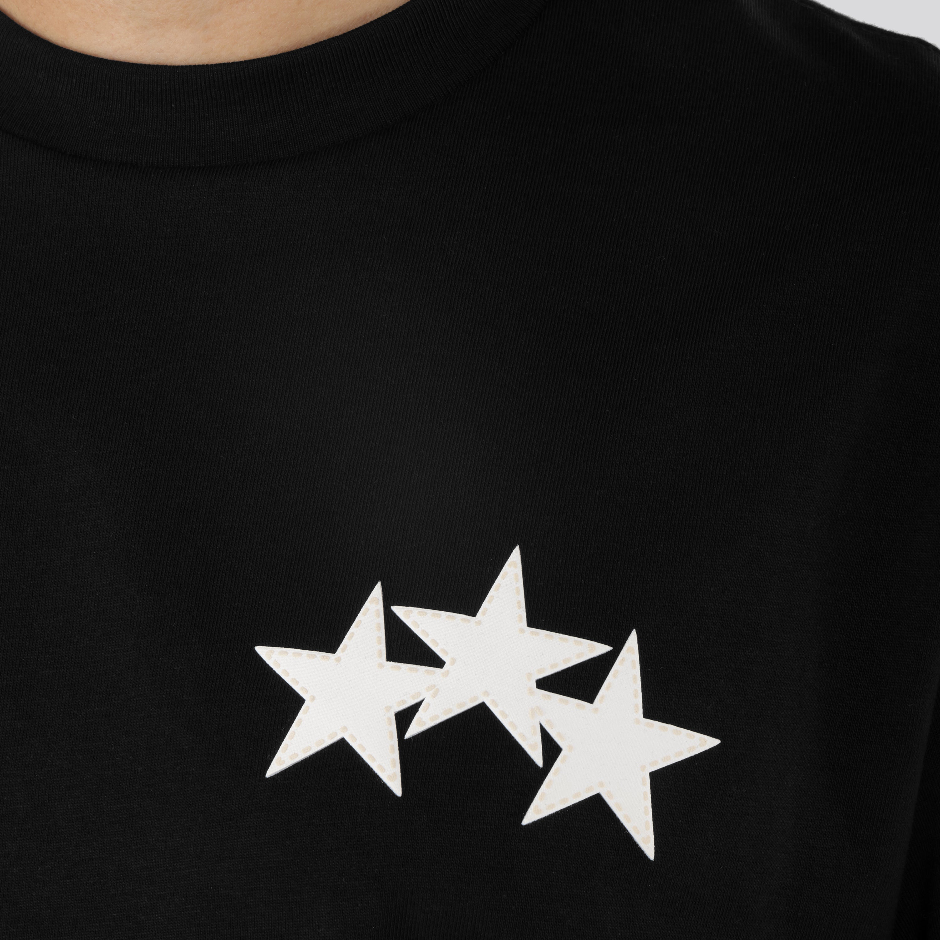 Camiseta Negra AMIRI Three Star