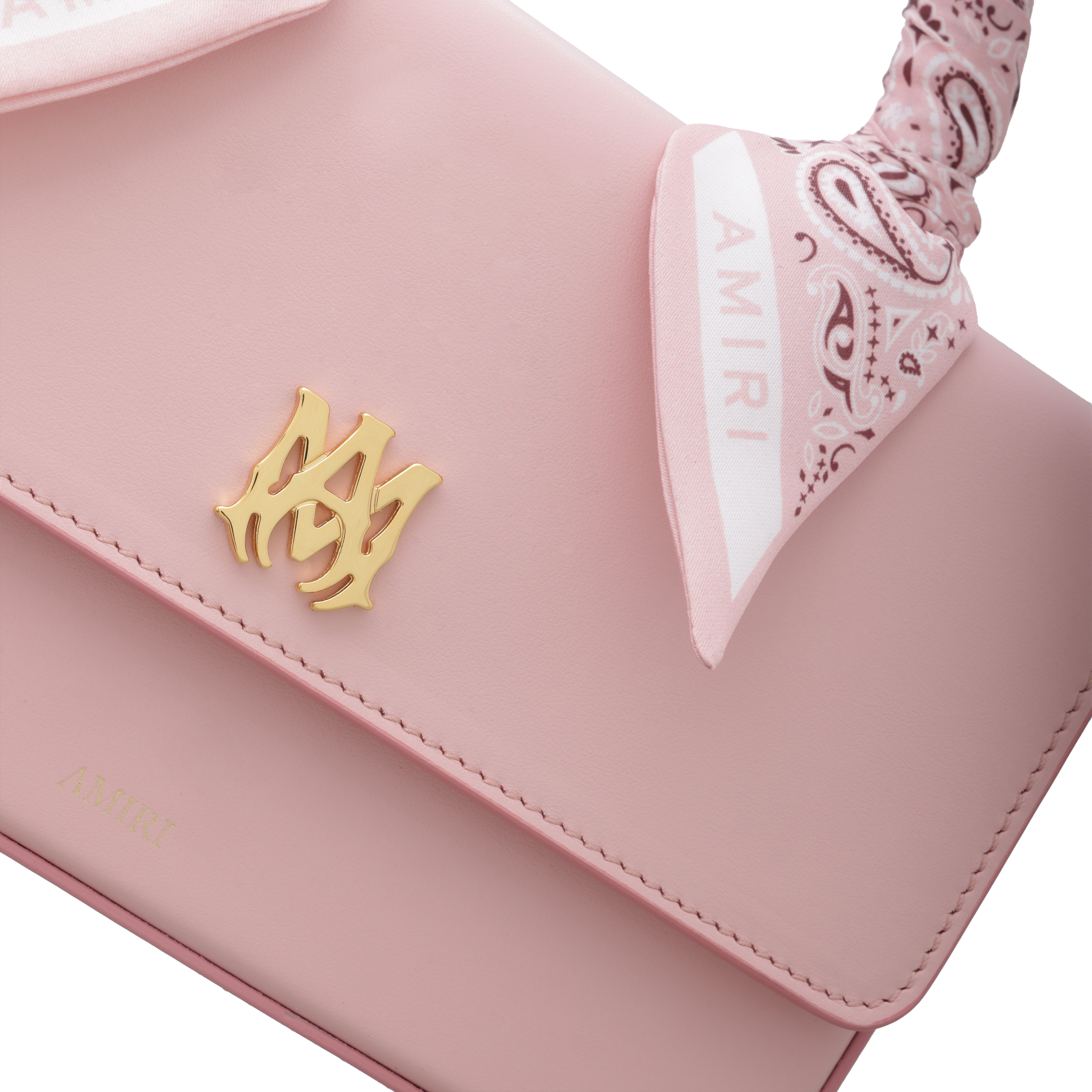 Cartera Rosada AMIRI Micro Long Ma