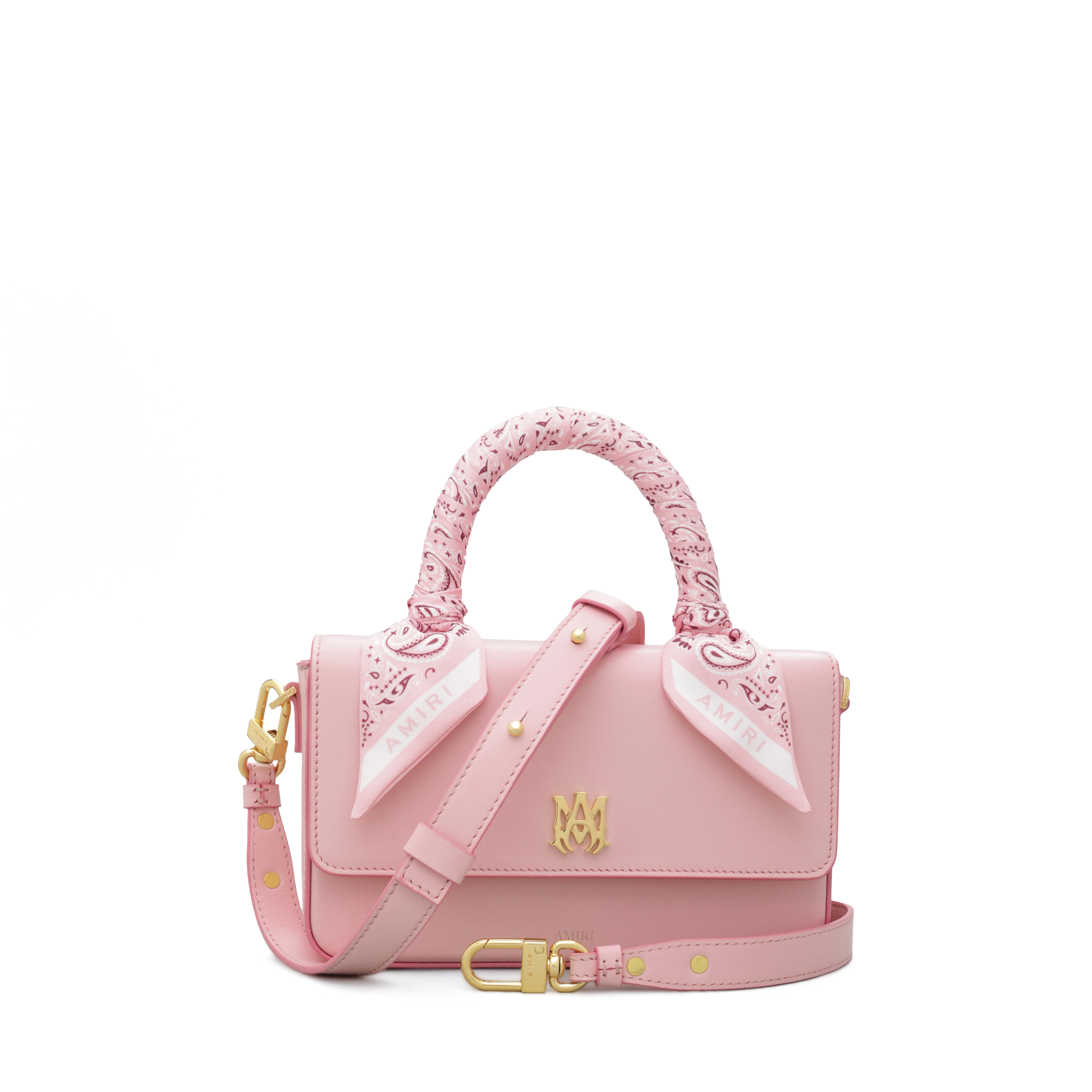 Cartera Rosada AMIRI Micro Long Ma
