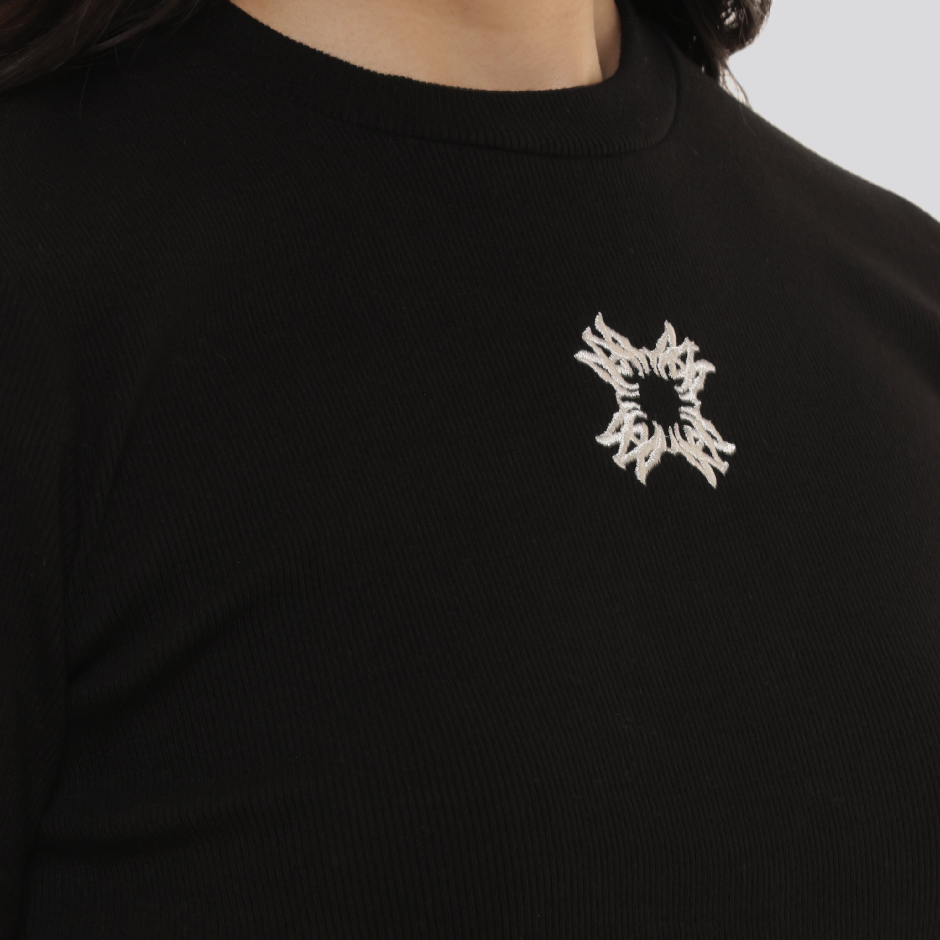 Camiseta Negra AMIRI MA Quad Baby