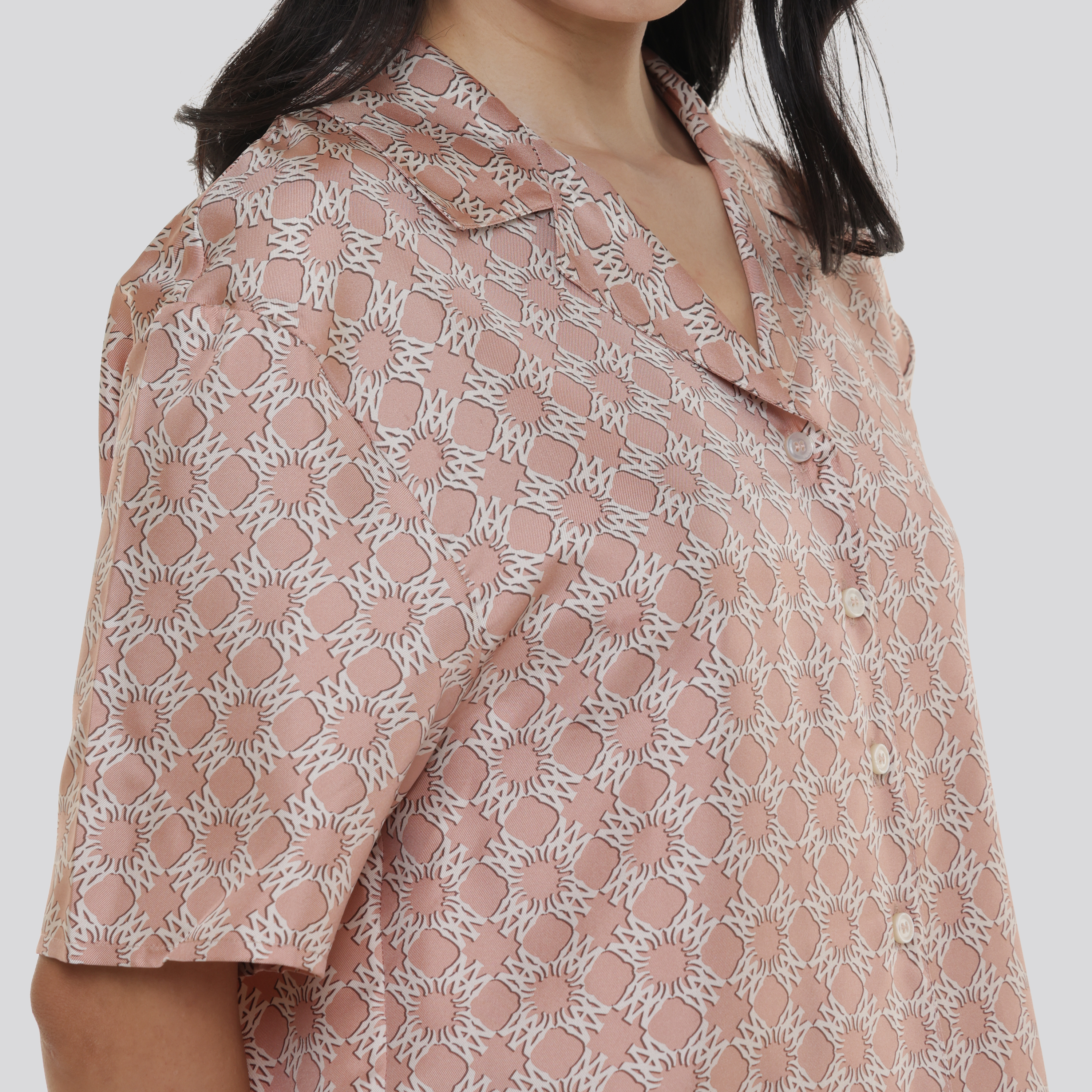 Camisa Rosada AMIRI MA Quad