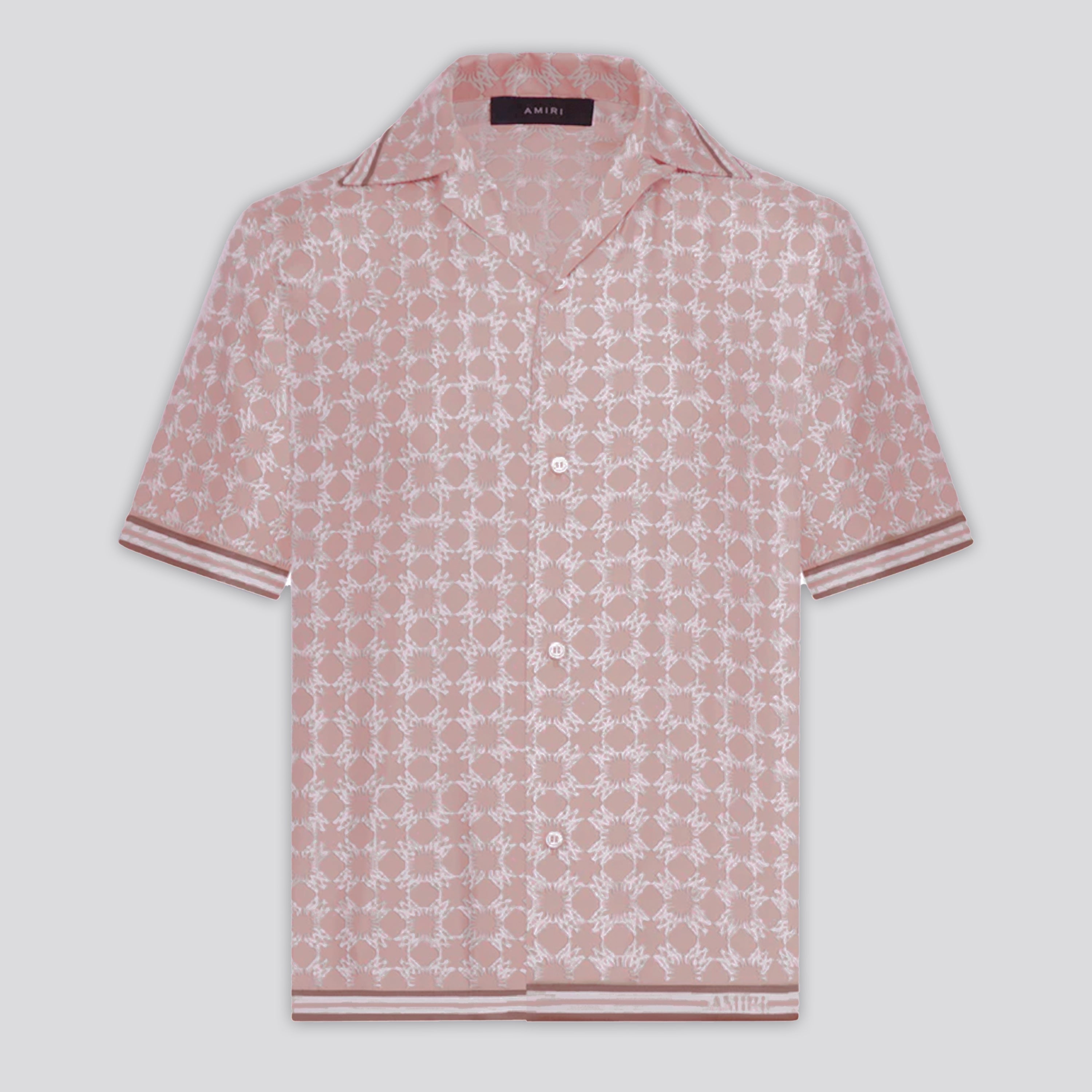 Camisa Rosa AMIRI MA Quad Bowling