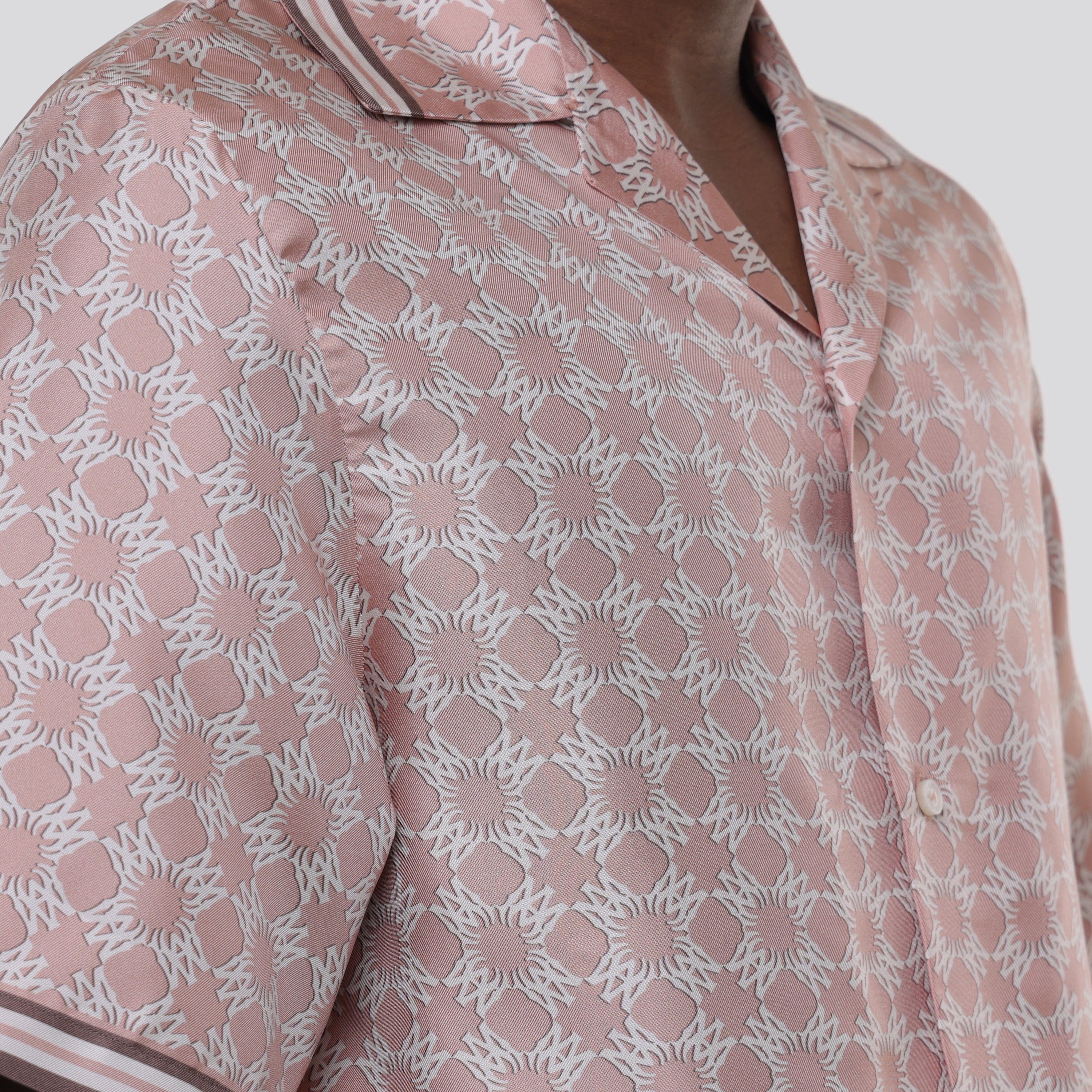 Camisa Rosa AMIRI MA Quad Bowling