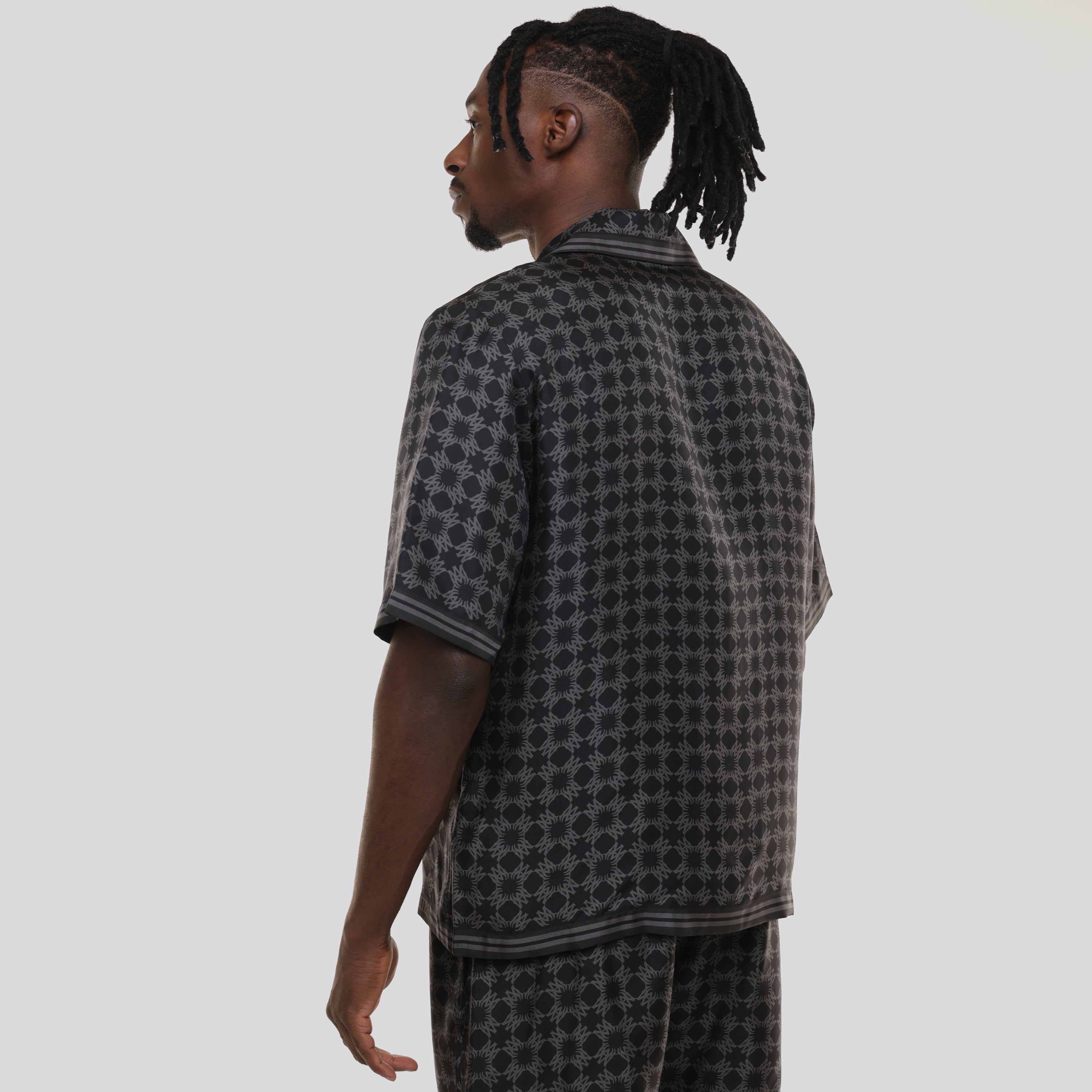 Camisa Negra AMIRI MA Quad Bowling