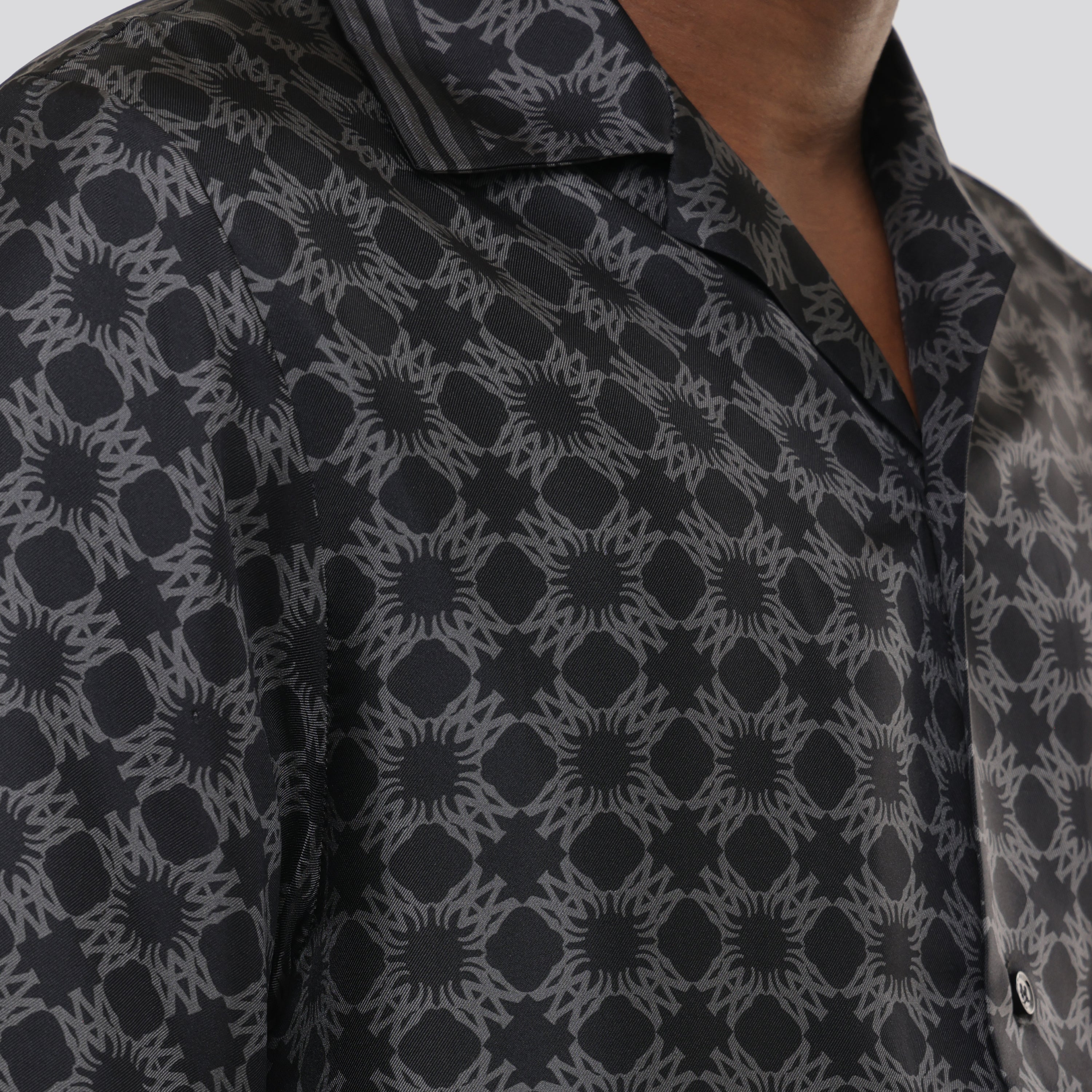 Camisa Negra AMIRI MA Quad Bowling