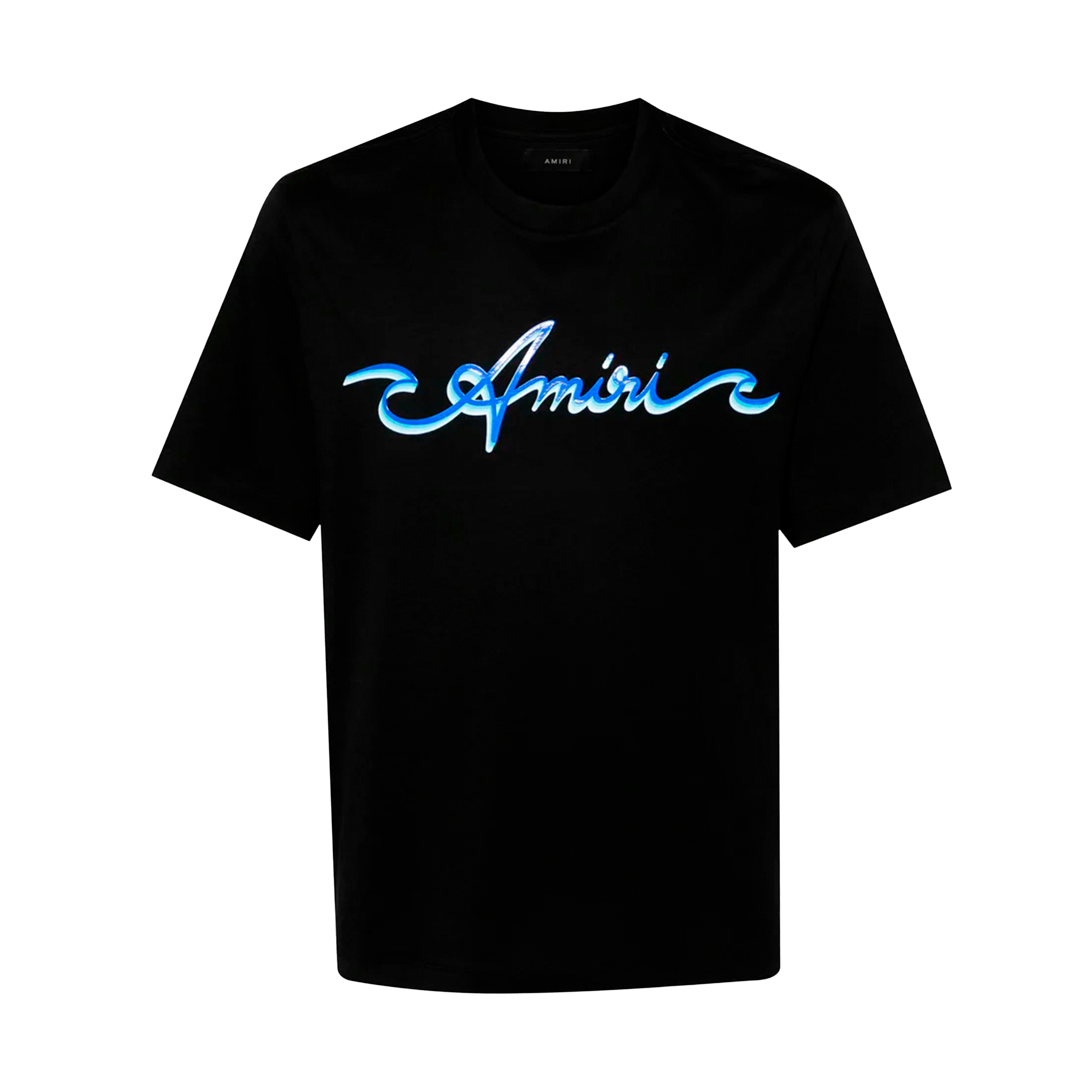 Camiseta Negra AMIRI Wave