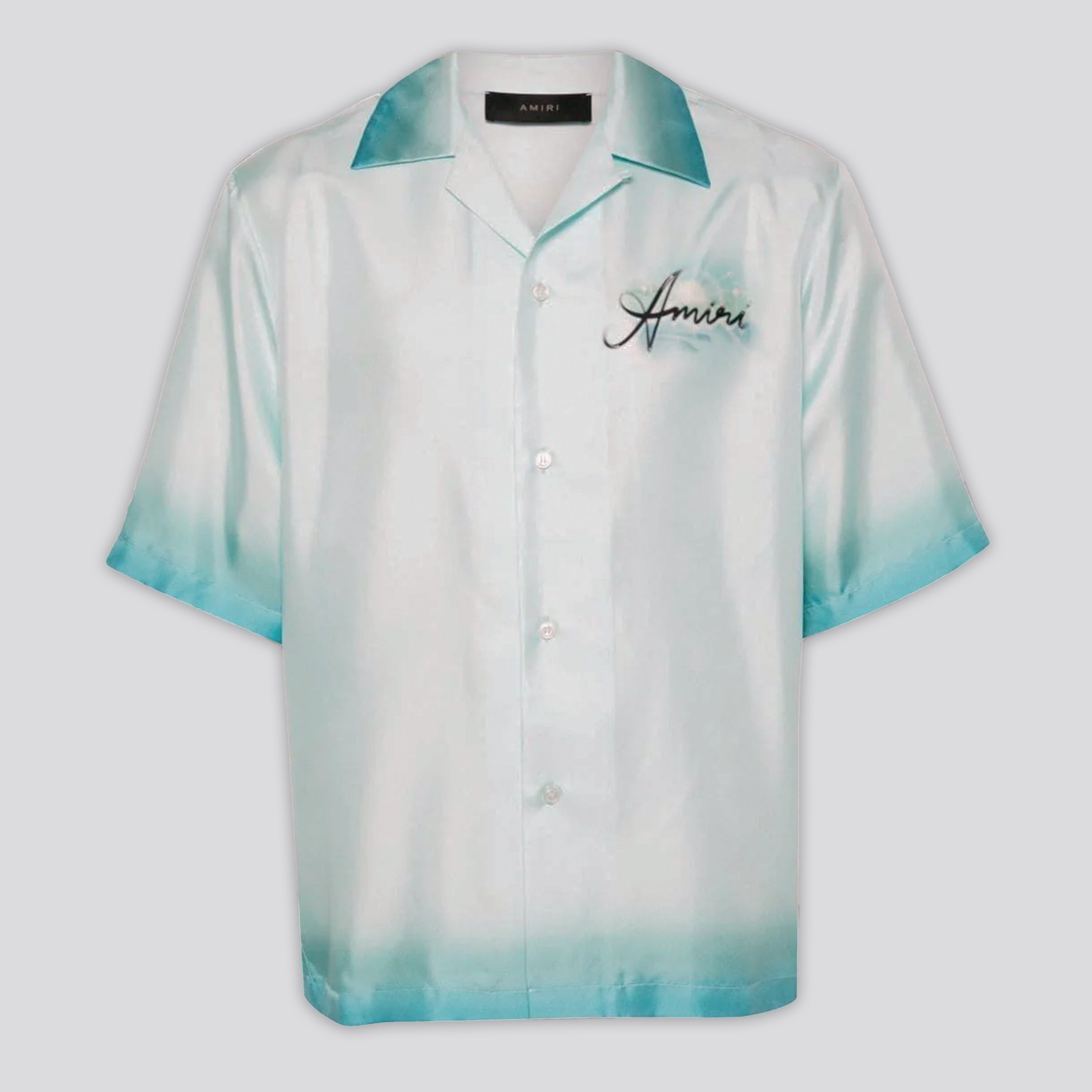 Camisa Celeste AMIRI Paradise Bowling