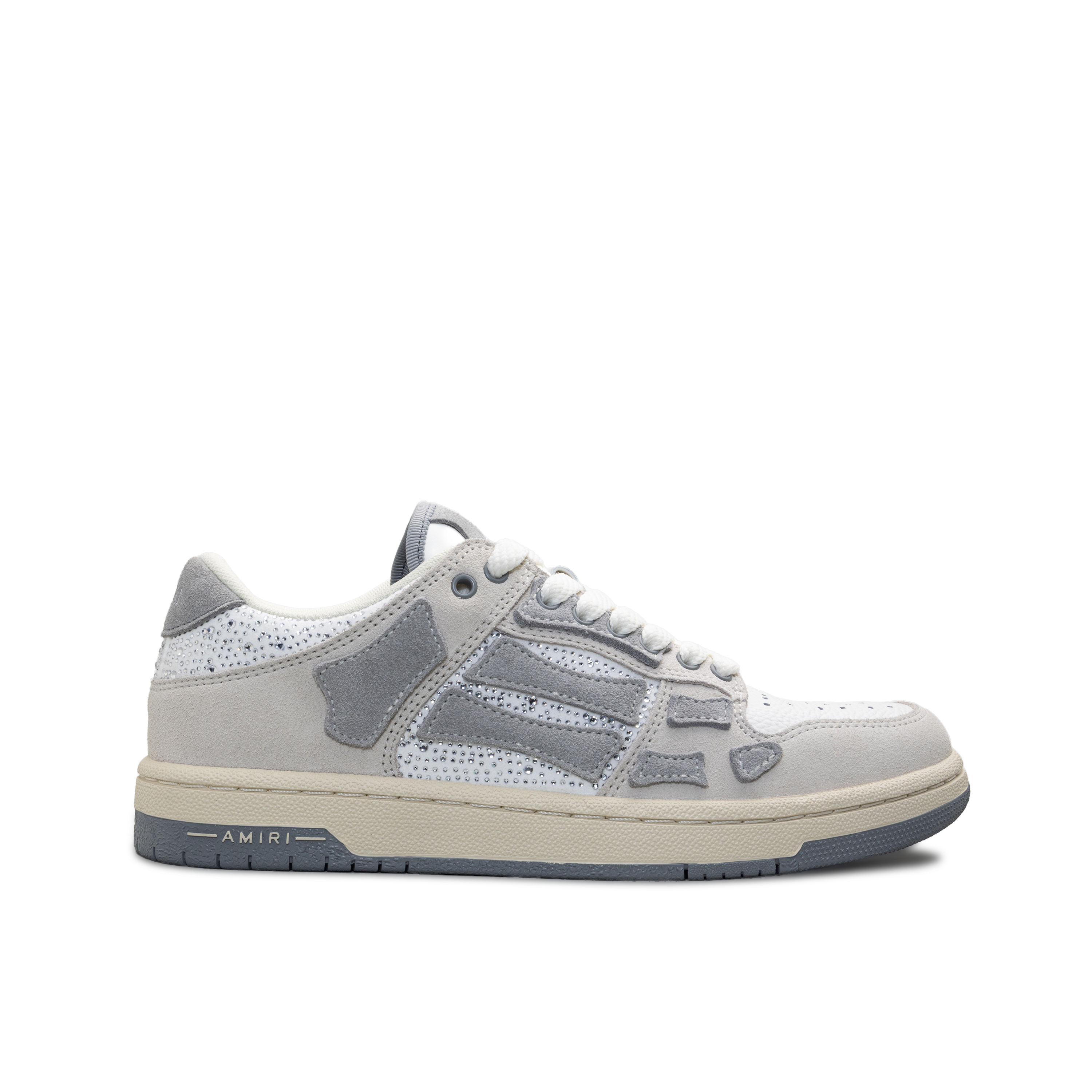 Sneakers Amarillos AMIRI Crystal Suede Skel