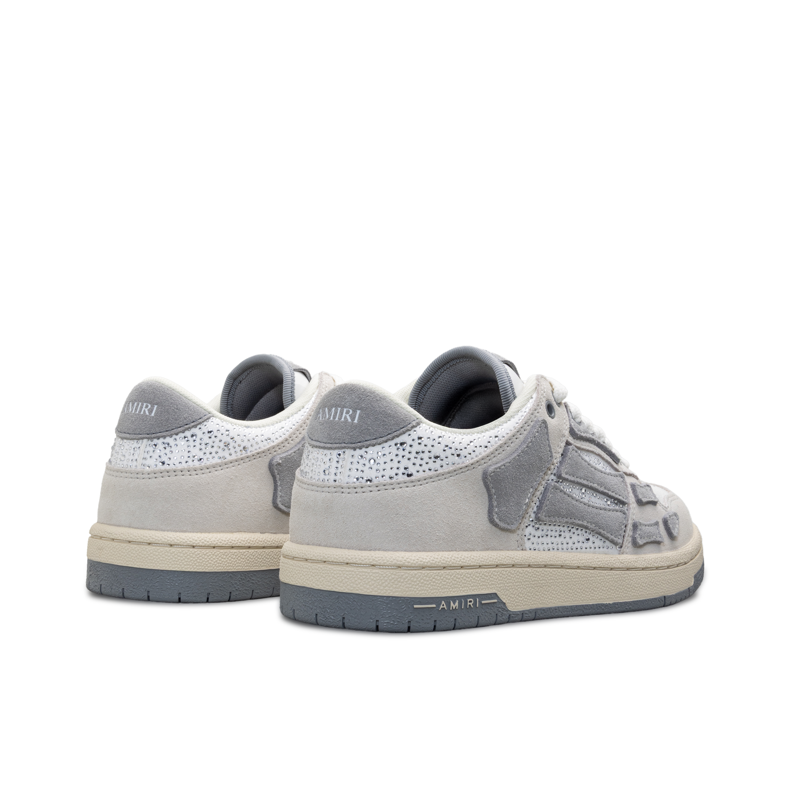Sneakers Amarillos AMIRI Crystal Suede Skel