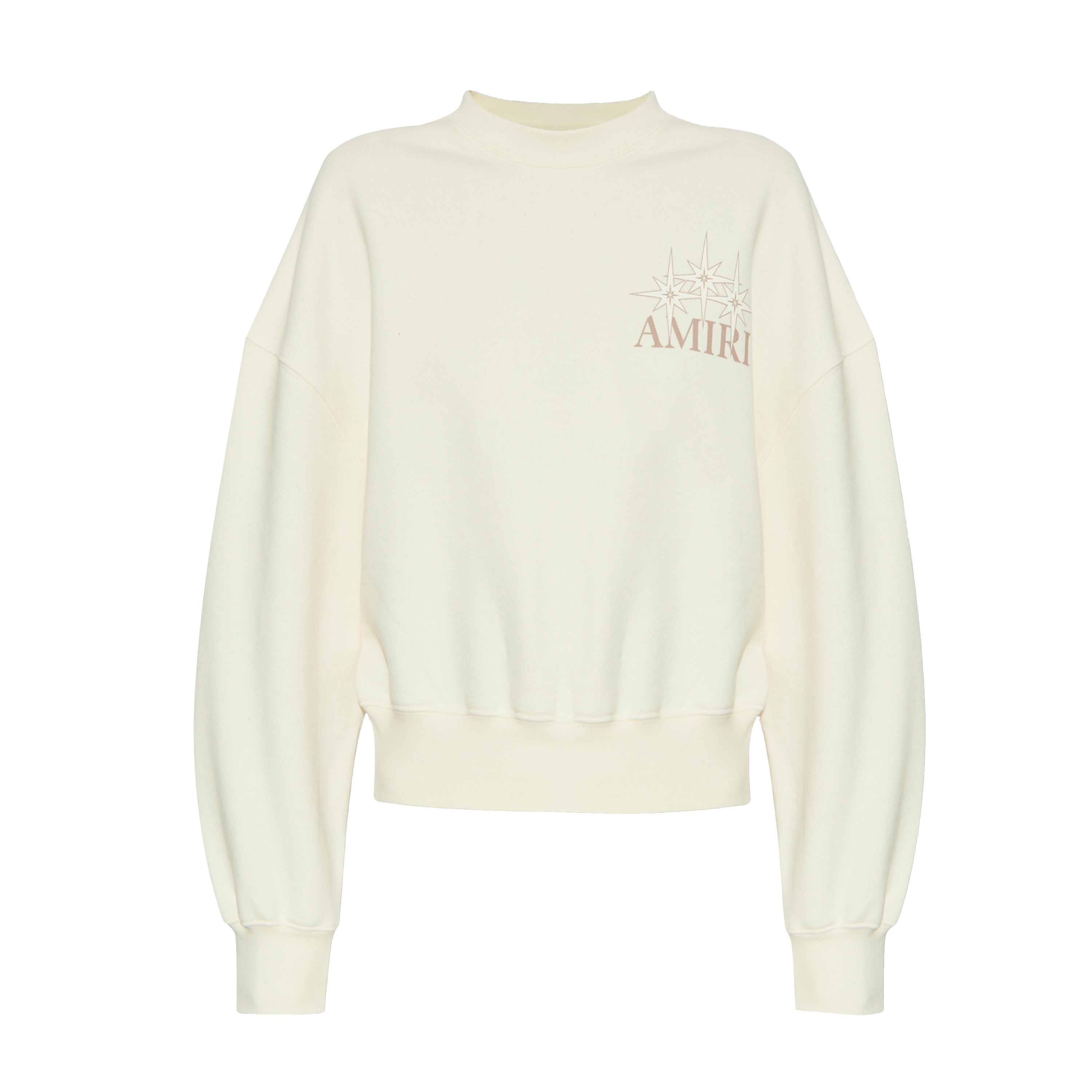 Buzo Crema AMIRI Startburst Cropped