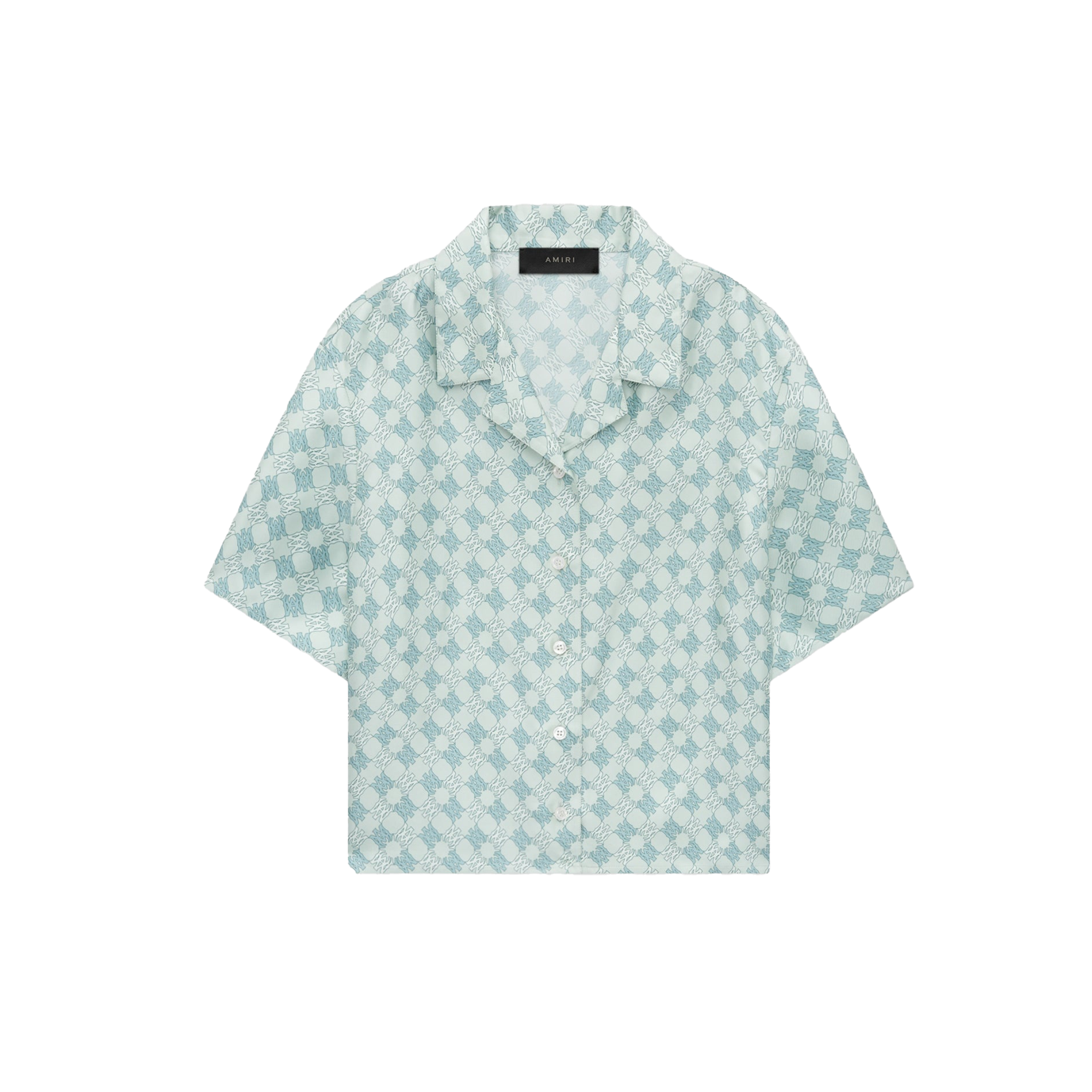 Camisa Aguamarina AMIRI MA Quad