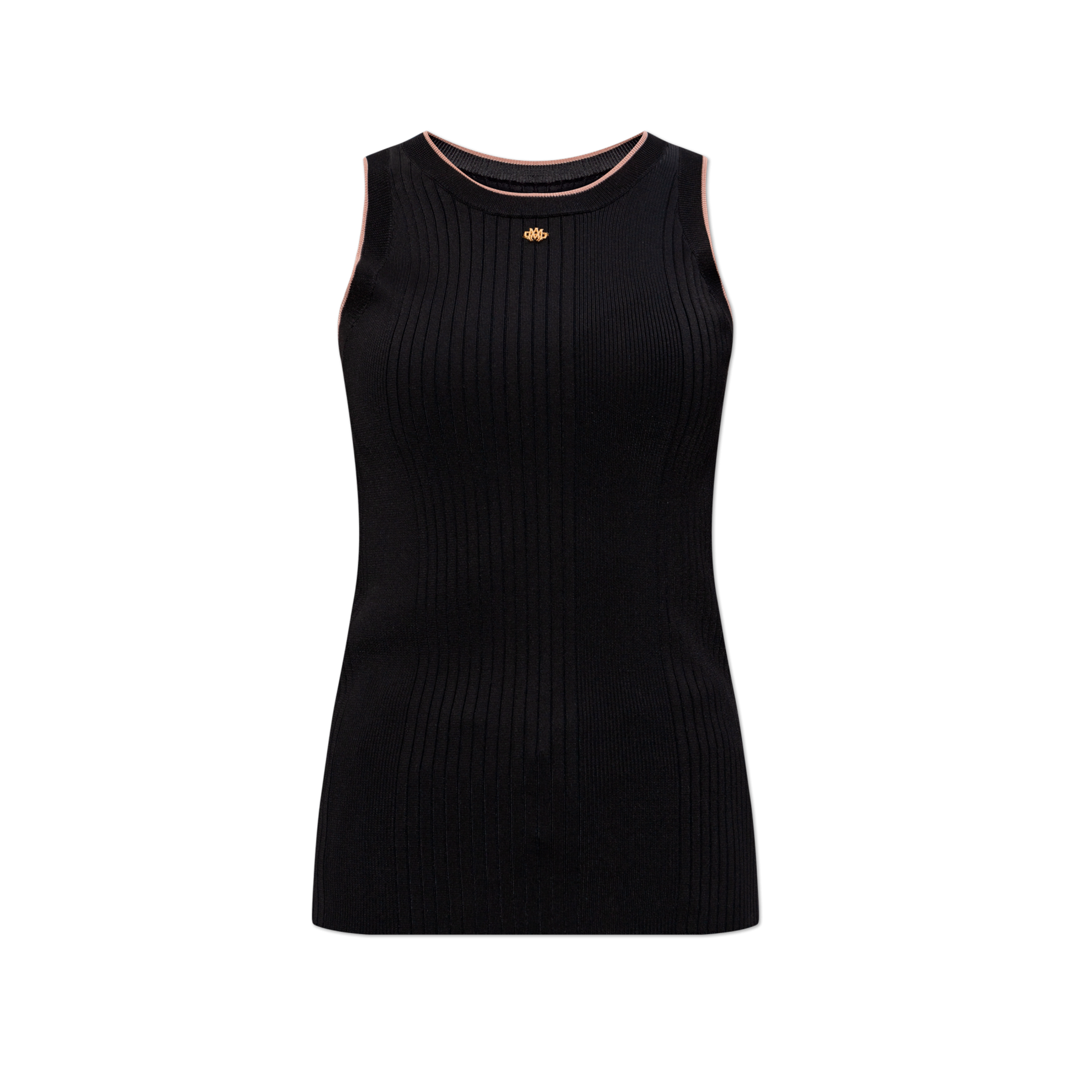Top Negro AMIRI Open Back