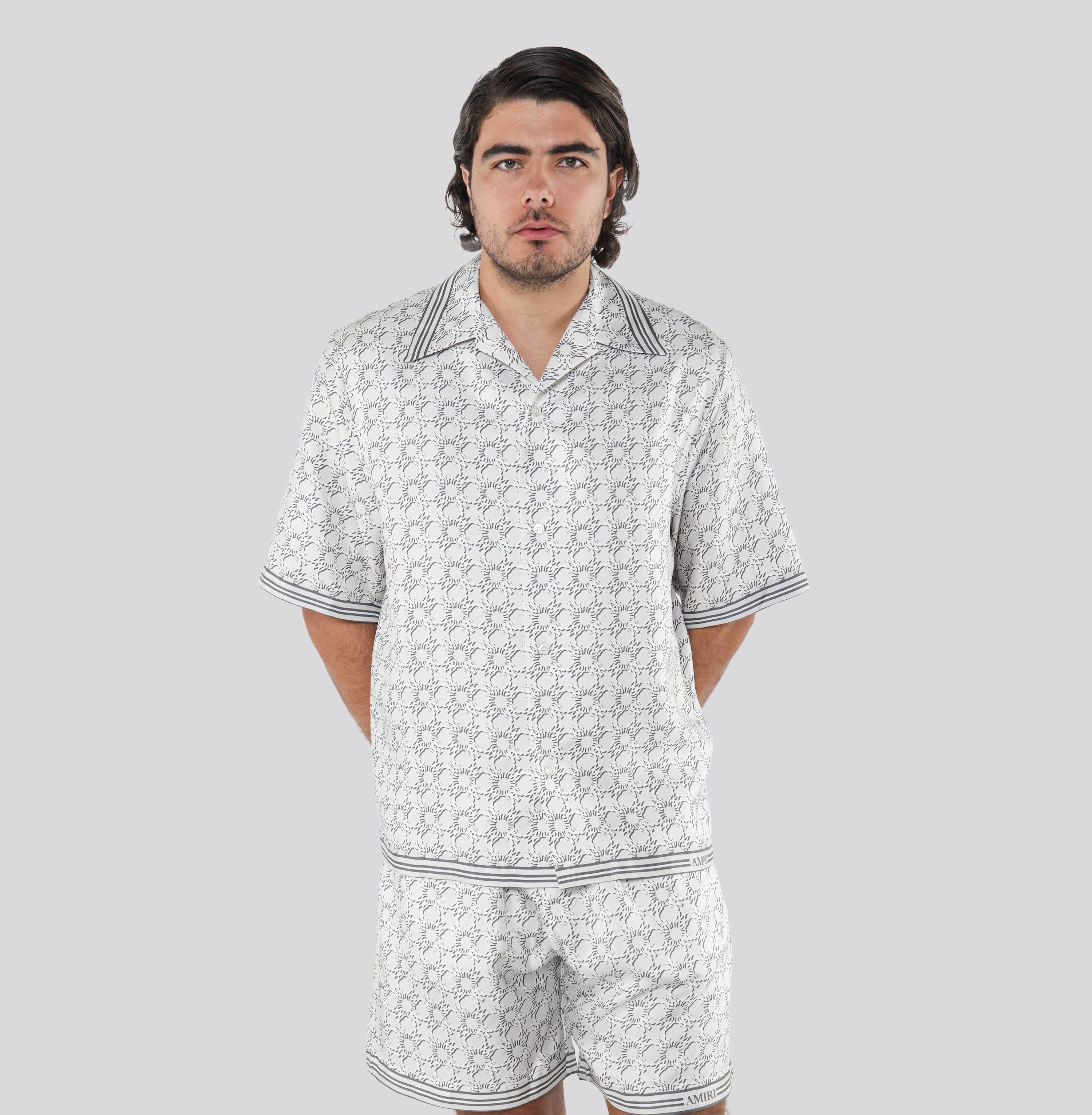 Shorts Gris AMIRI MA Quad