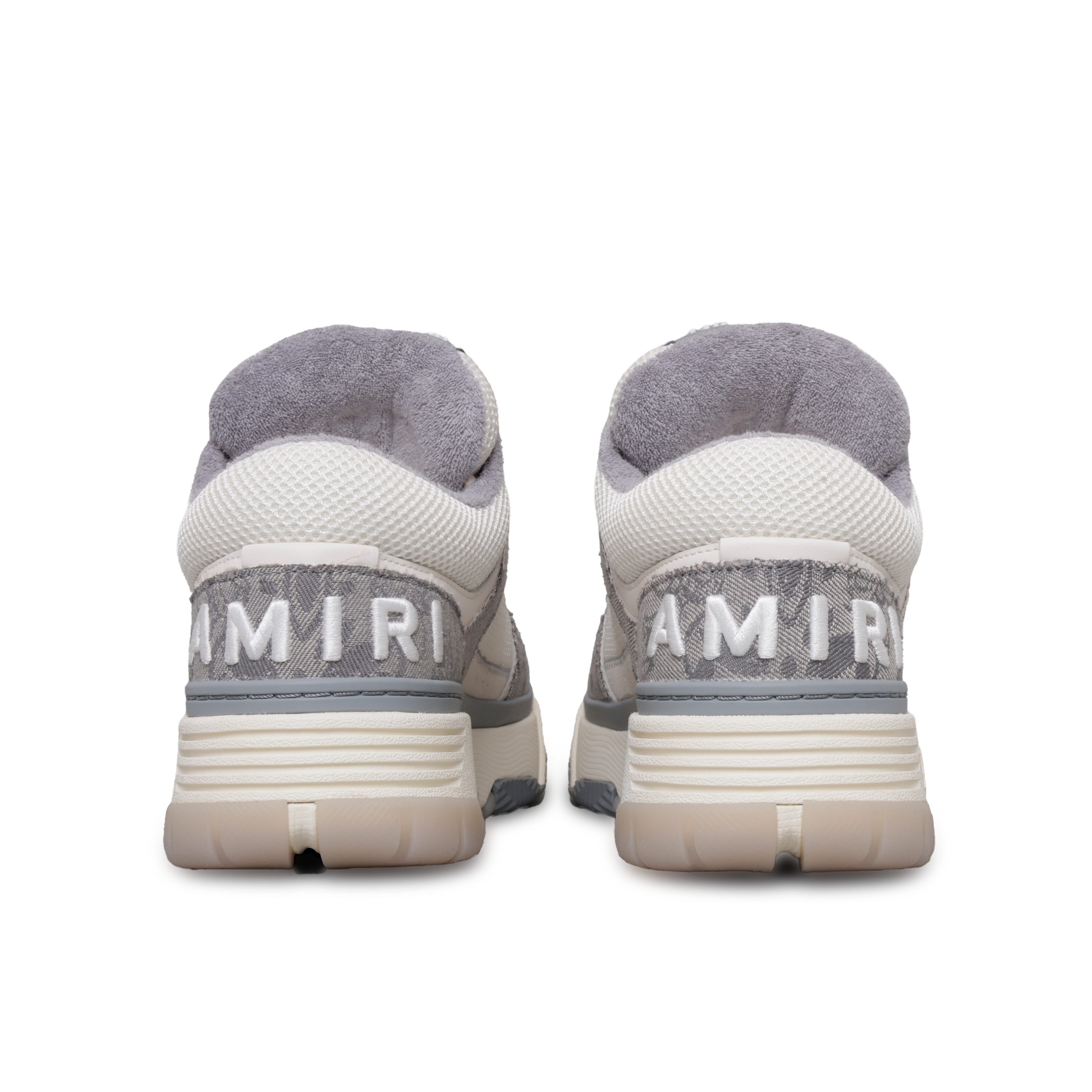 Sneakers Gris AMIRI Bandana Denim MA-1