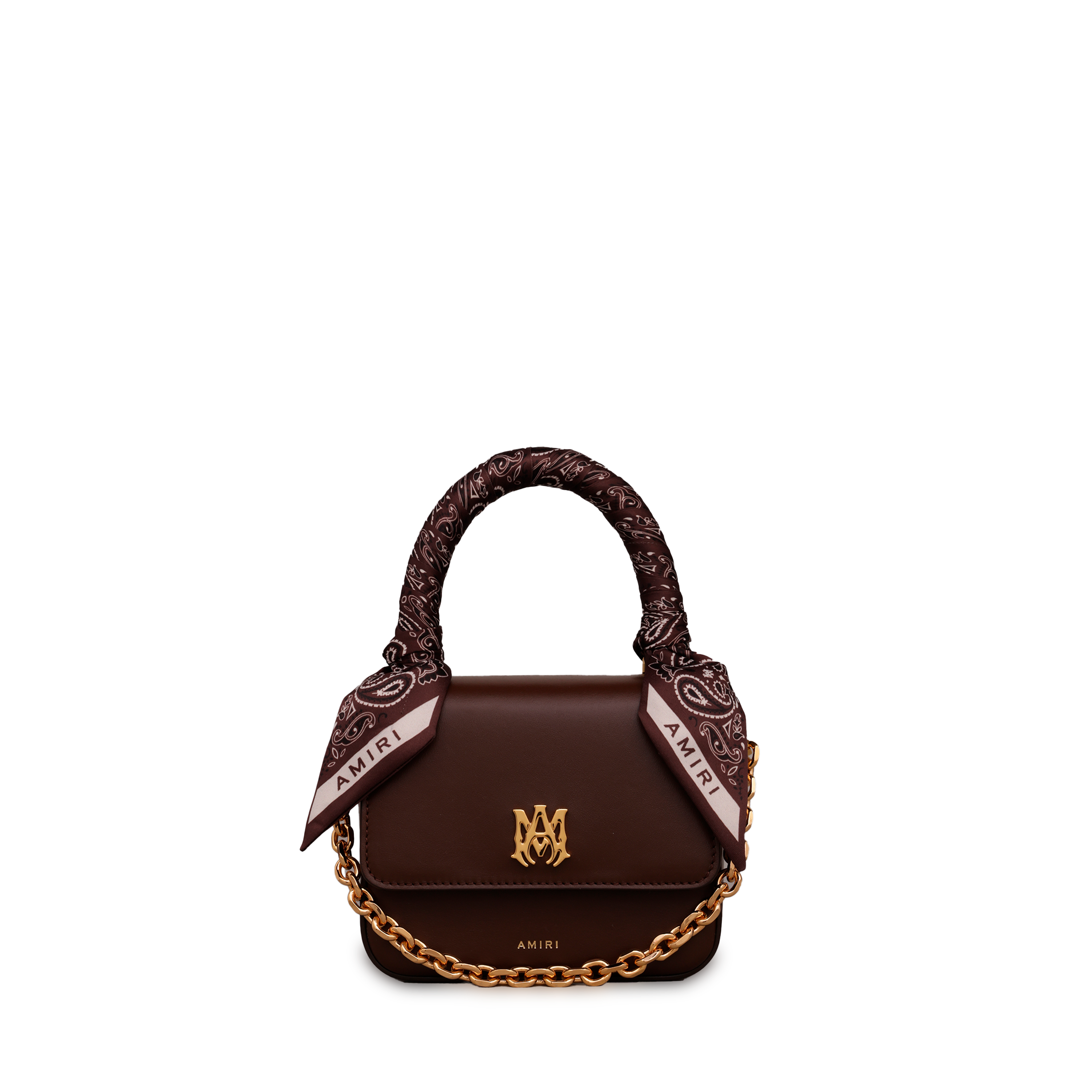 Cartera Café AMIRI Micro MA Chain Handle