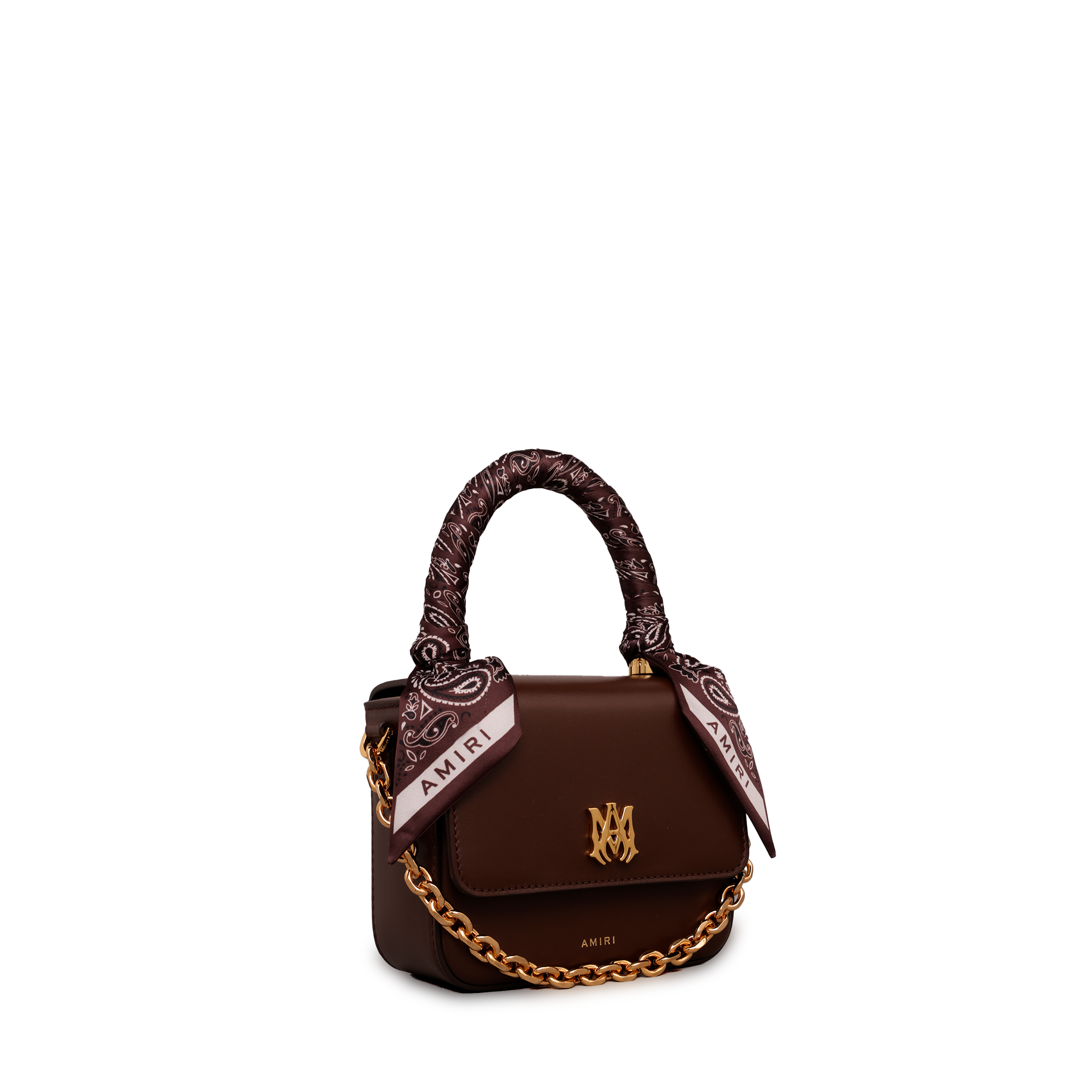 Cartera Café AMIRI Micro MA Chain Handle