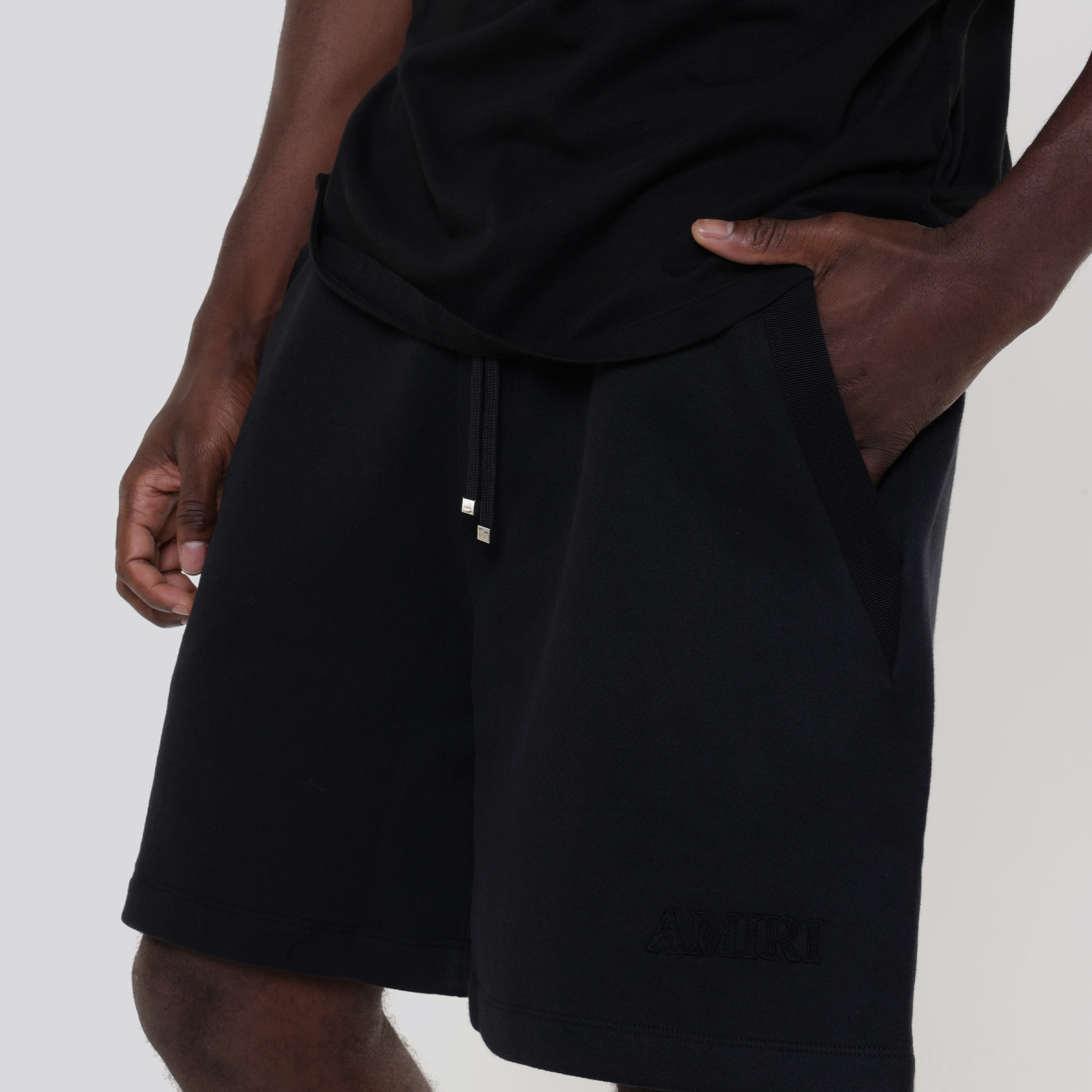 Shorts Negro AMIRI Embroidered