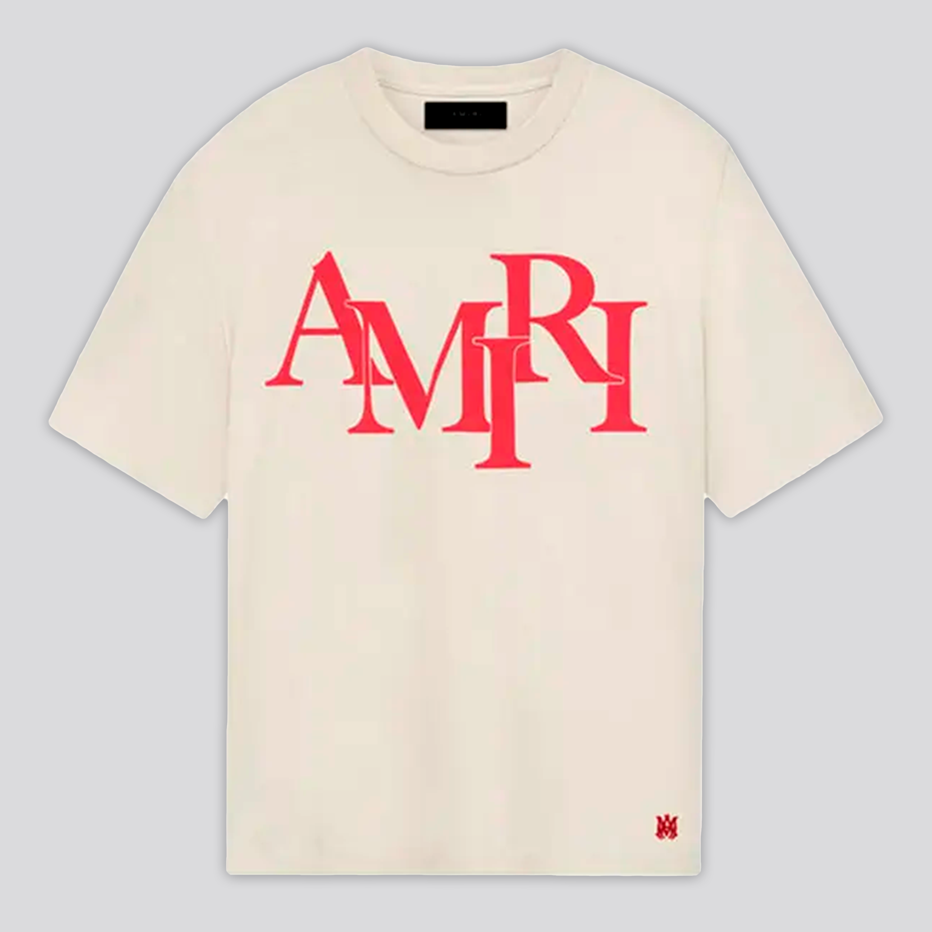 Camiseta Crema AMIRI Staggered