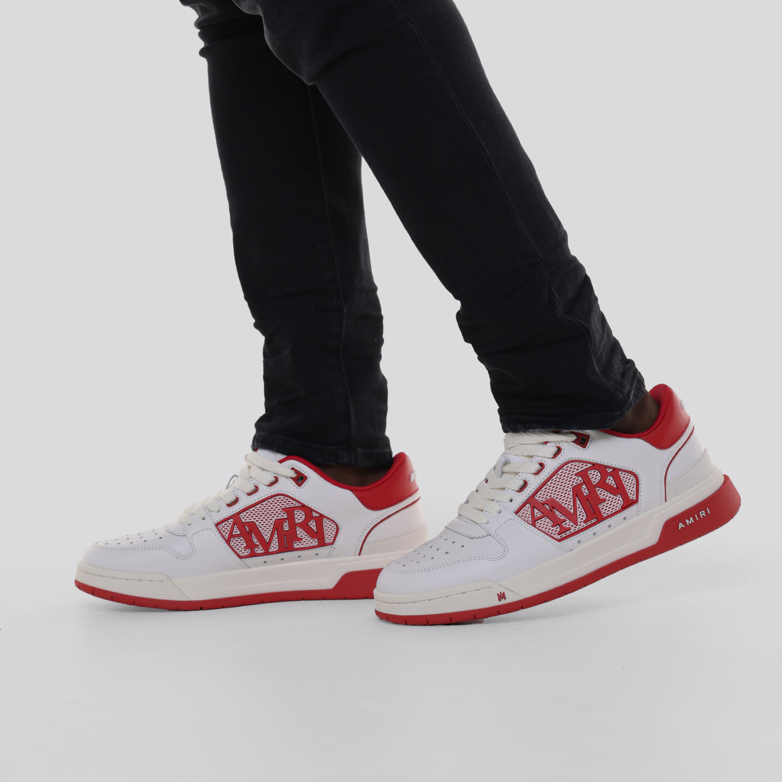 Sneakers Azules AMIRI Rojo Classic Low