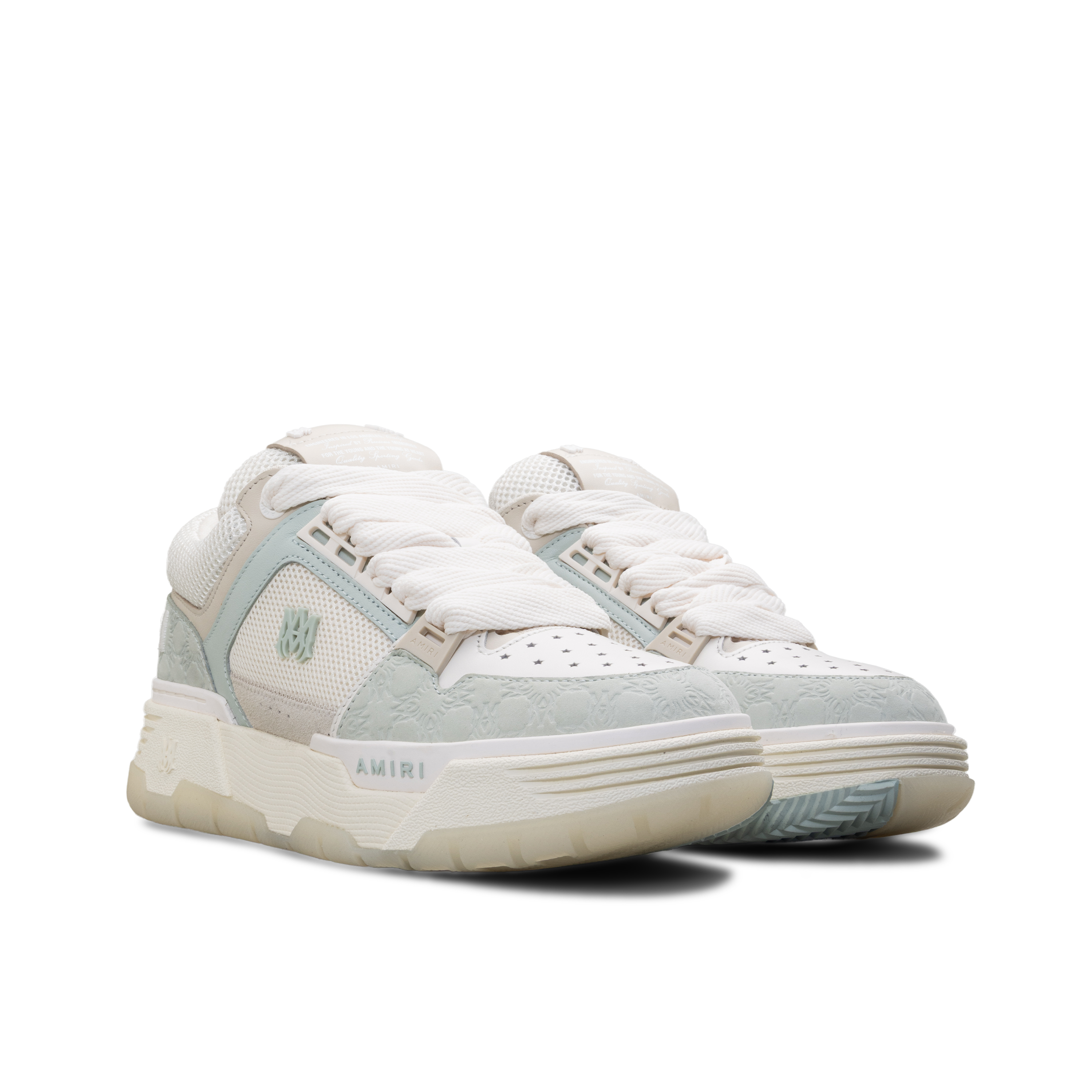 Sneakers Verde AMIRI Debossed Nubuck MA-1