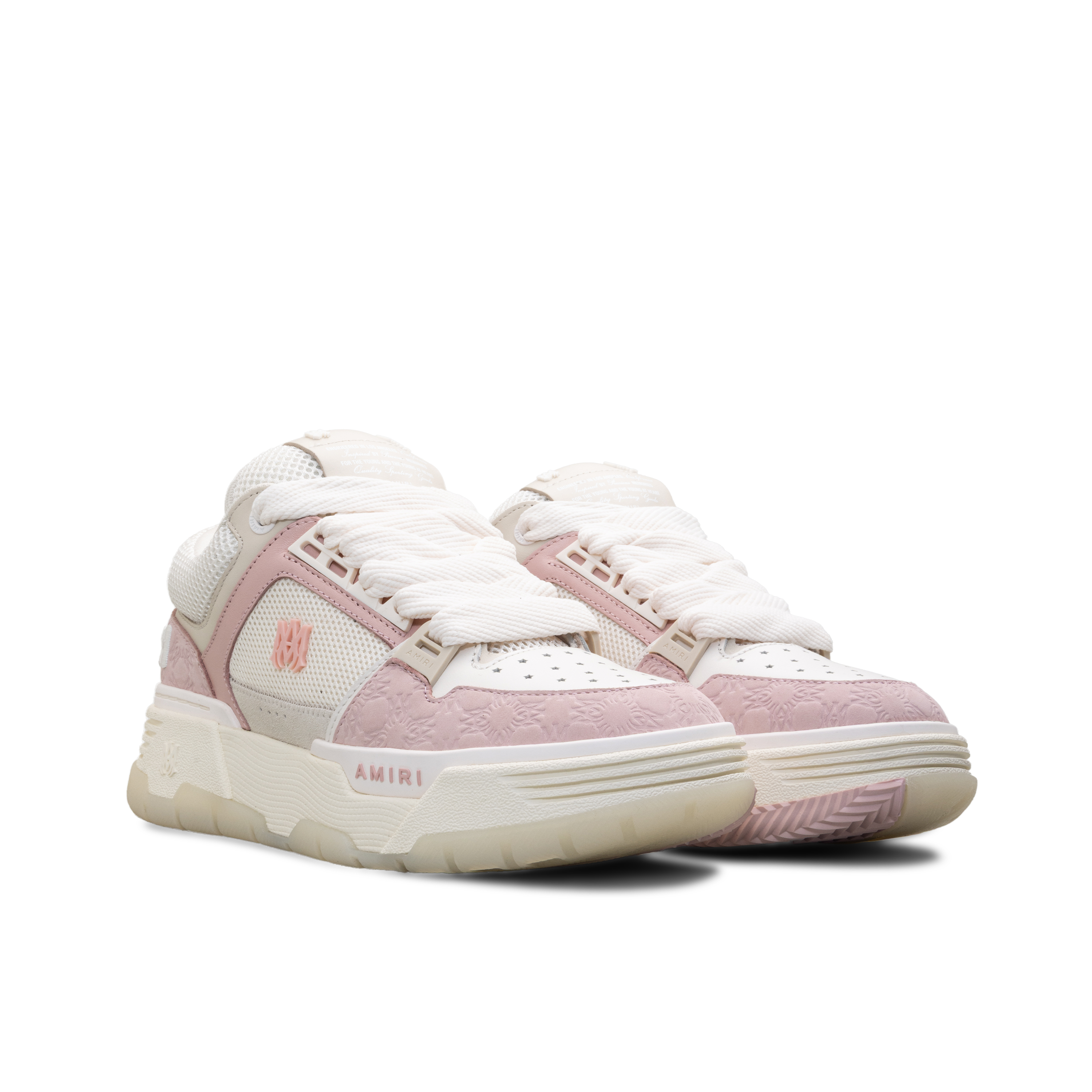 Sneakers Rosados AMIRI Debossed Nubuck MA-1