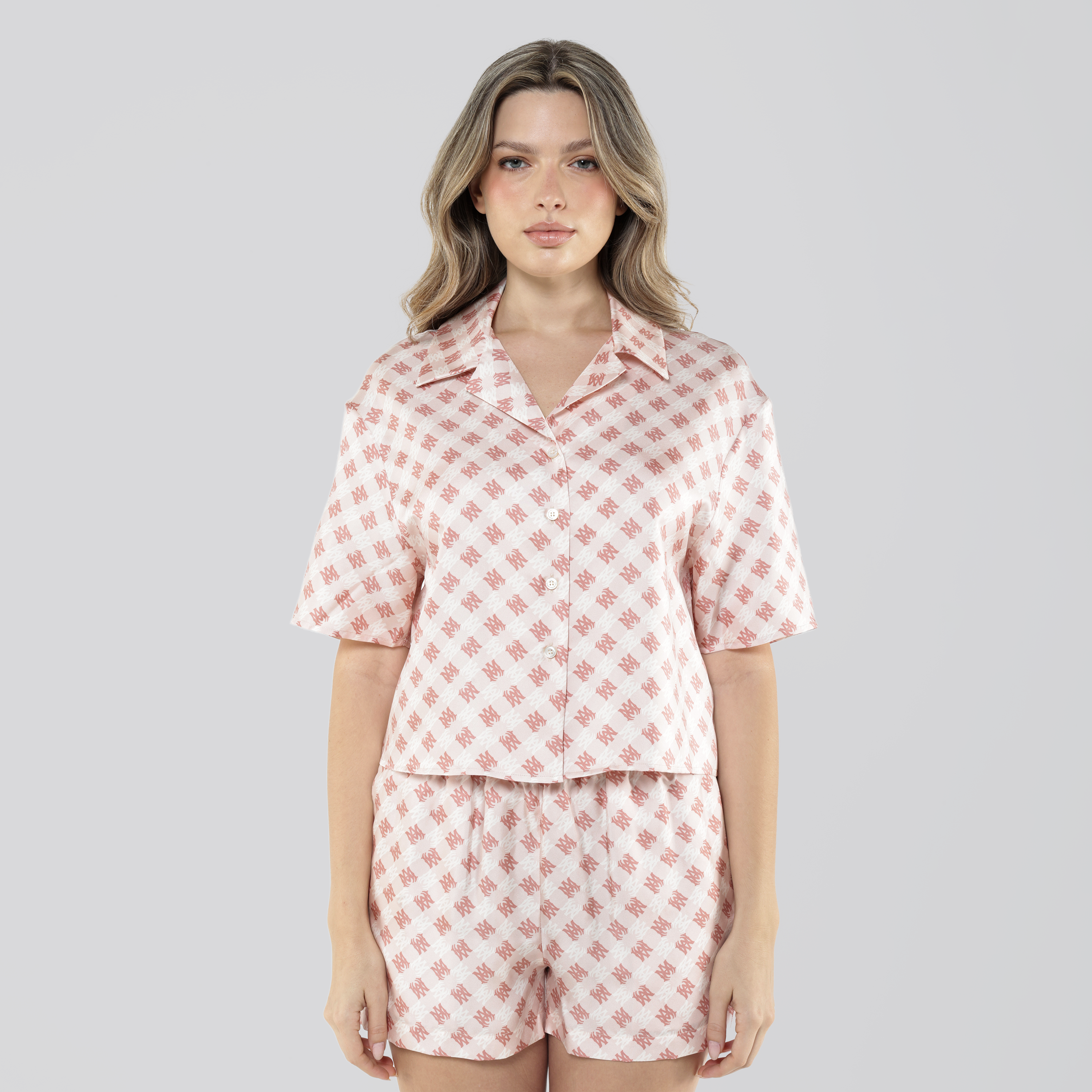 Camisa Rosada AMIRI MA Quad