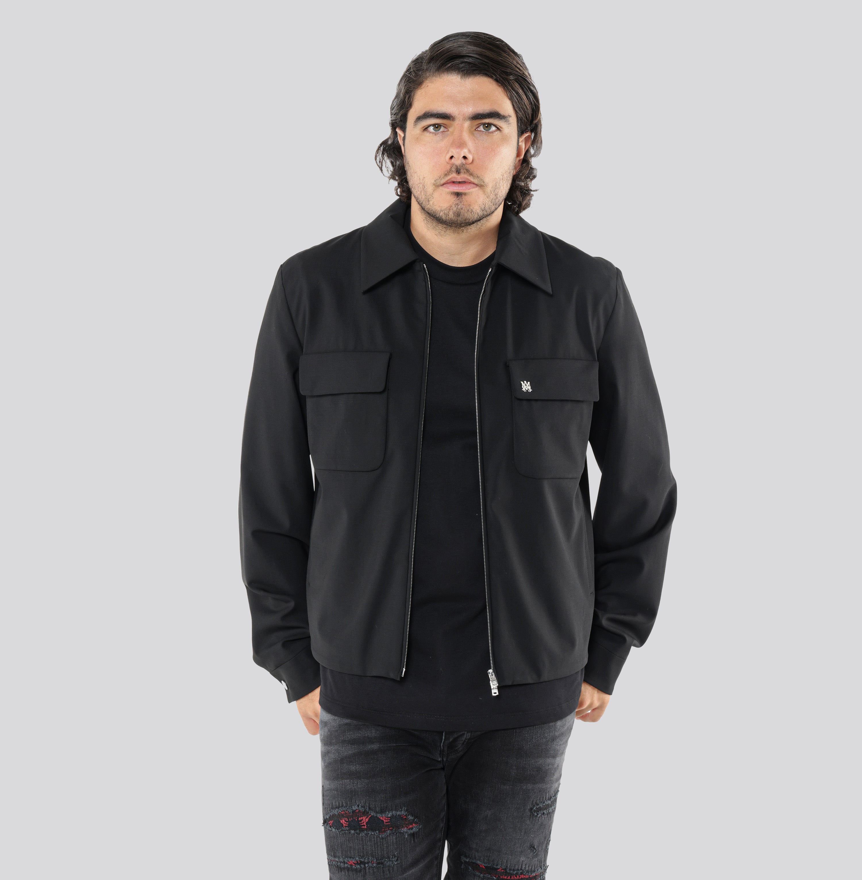 Chaqueta Negra AMIRI Evening