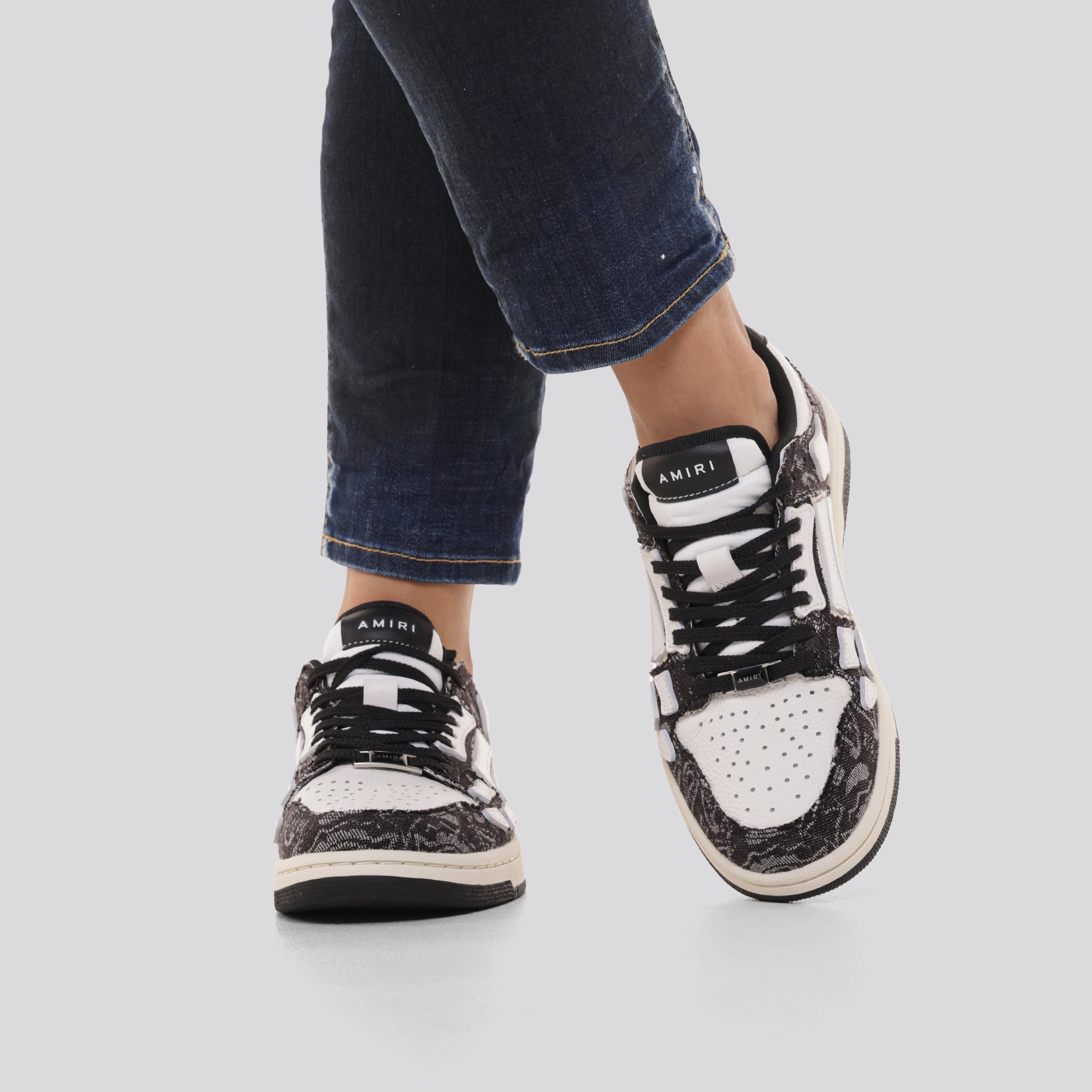 Sneakers Negros AMIRI Bandana Skel